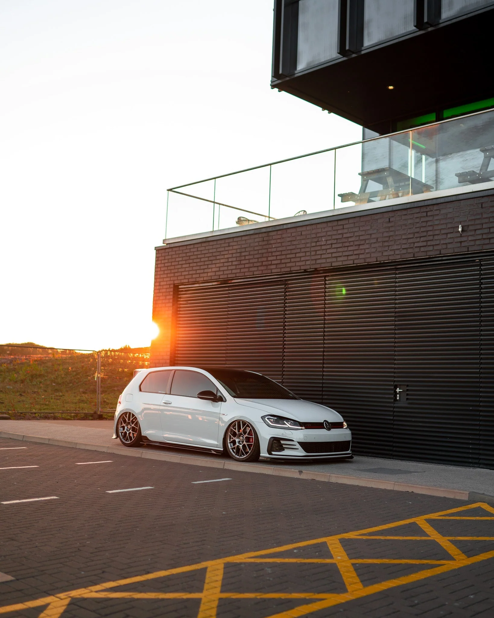 VW Golf, Golf GTI & Golf R Mk7 / Mk7.5 EVO-1 Gloss Black Side Skirts by ZAERO (2014-2020) - Image 7