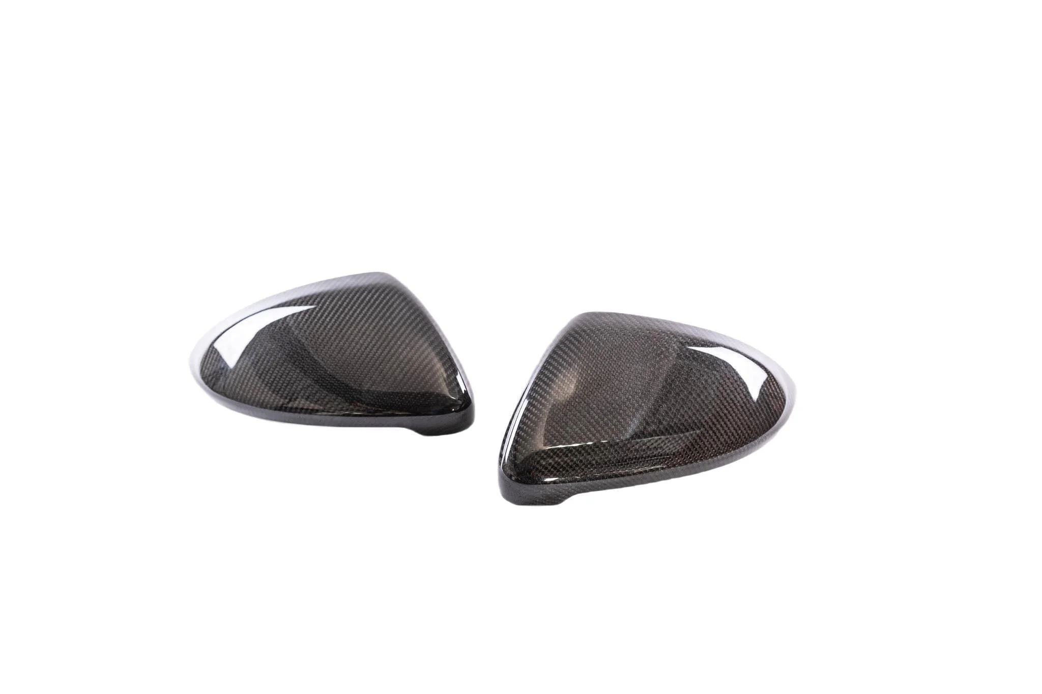 VW Golf, Golf GTI & Golf R Mk7 / Mk7.5 Pre-Preg Carbon Fibre Wing Mirror Covers by FORM (2013-2020) - Image 4