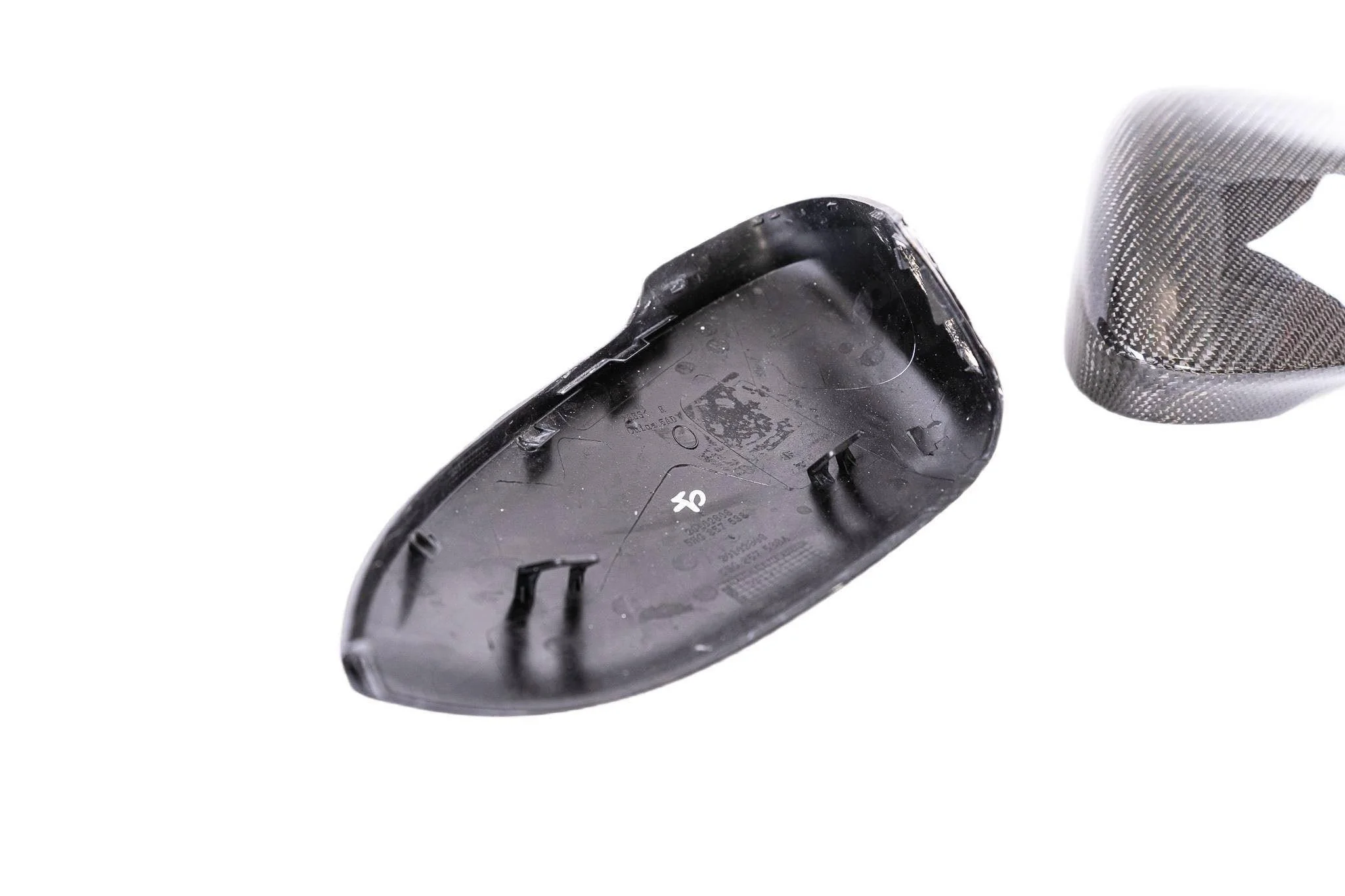 VW Golf / Golf GTI / Golf R Mk8 & Mk8.5 Carbon Fibre Wing Mirror Covers by FORM (2019+) - Image 5
