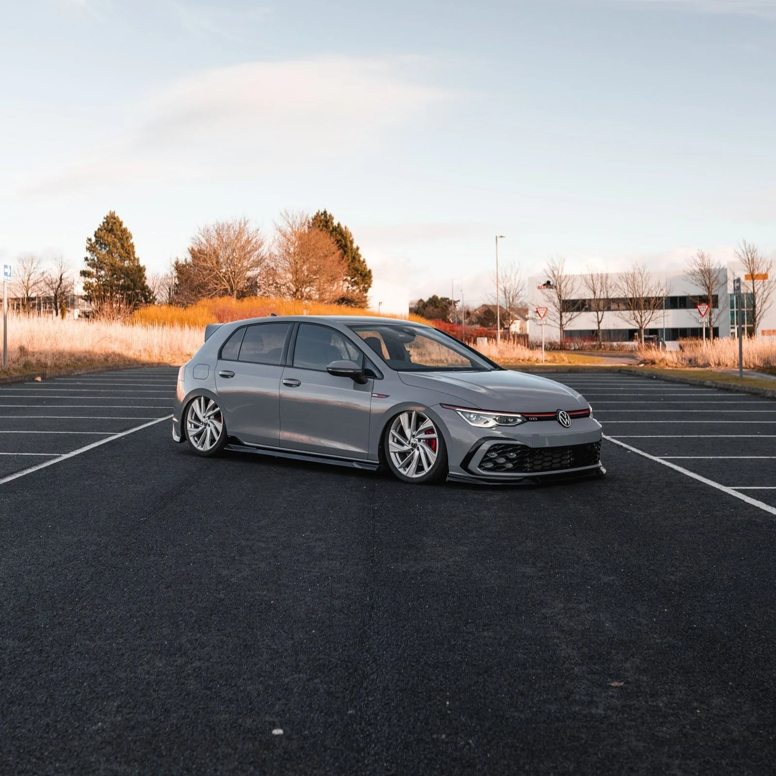 VW Golf / Golf GTI / Golf R Mk8 & Mk8.5 EVO-1 Gloss Black Side Skirts by ZAERO (2020+) - Image 14