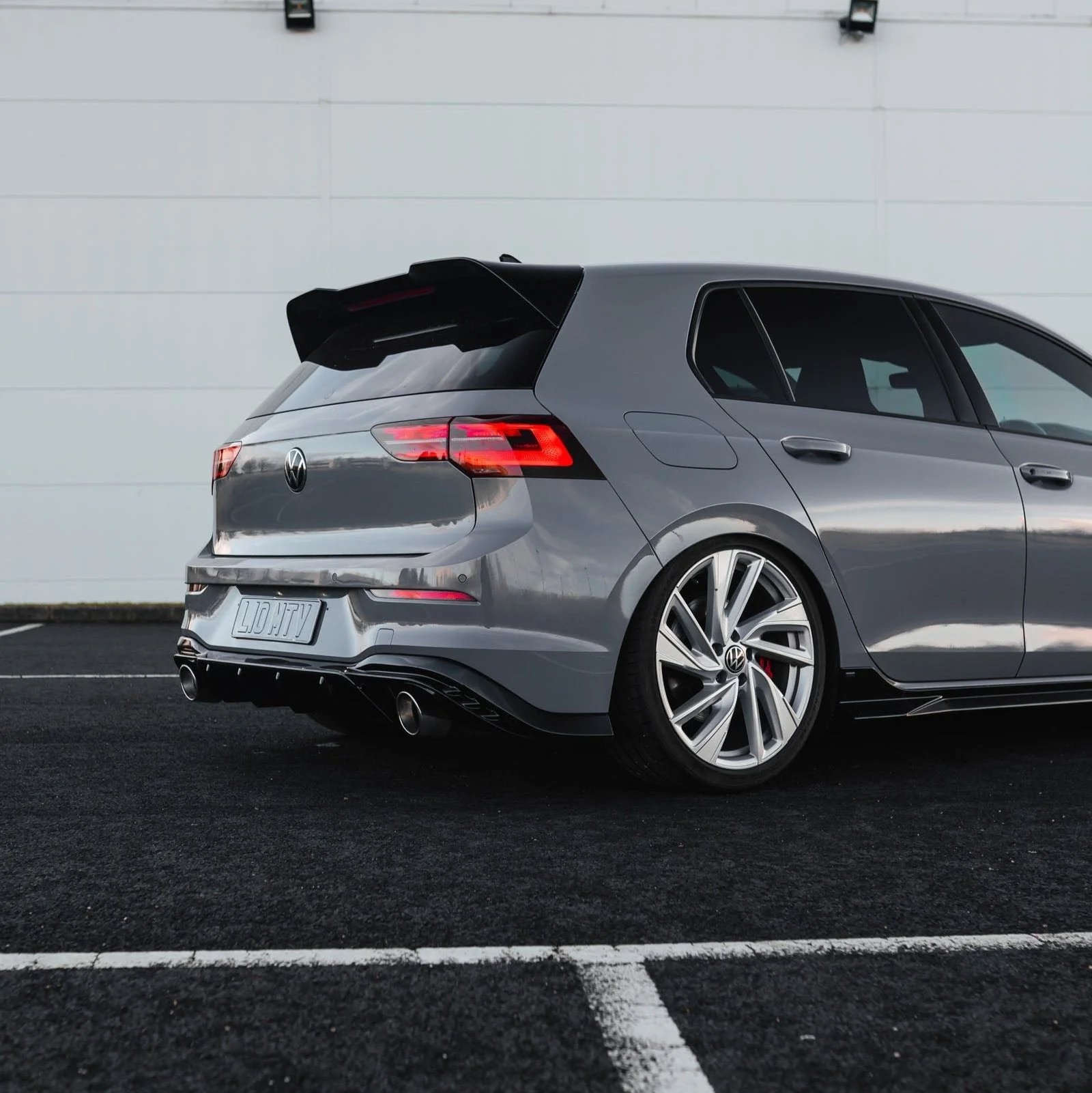 VW Golf / Golf GTI / Golf R Mk8 & Mk8.5 EVO-1 Gloss Black Side Skirts by ZAERO (2020+) - Image 16