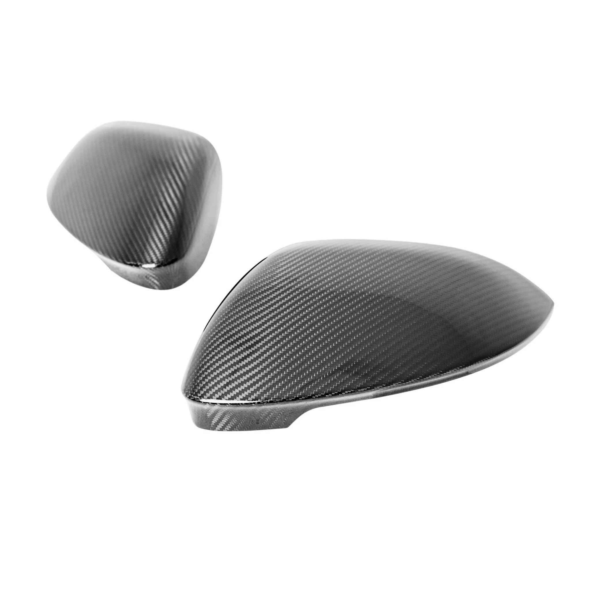 VW Golf / Golf GTI / Golf R Mk8 & Mk8.5 Pre-Preg Carbon Fibre Pro Wing Mirror Covers by FORM (2019+)