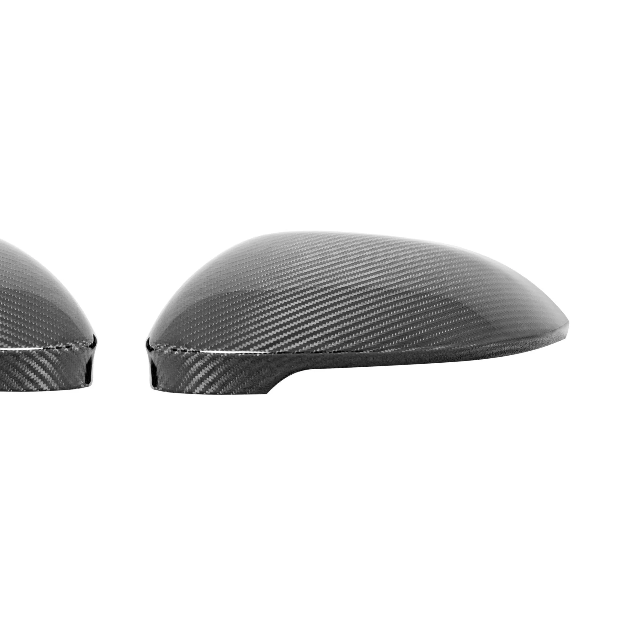 VW Golf / Golf GTI / Golf R Mk8 & Mk8.5 Pre-Preg Carbon Fibre Pro Wing Mirror Covers by FORM (2019+) - Image 3
