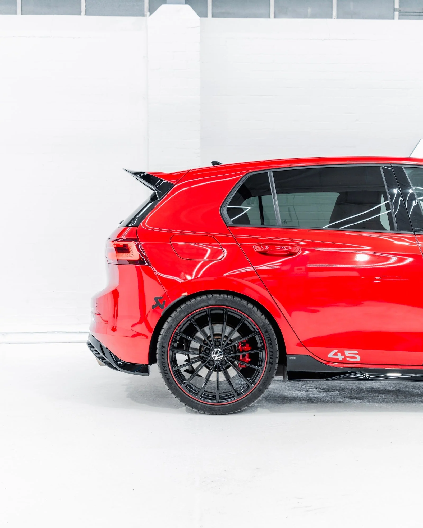 VW Golf GTI Clubsport & Golf R Mk8 EVO-1 Gloss Black Rear Spoiler by ZAERO (2020+) - Image 7