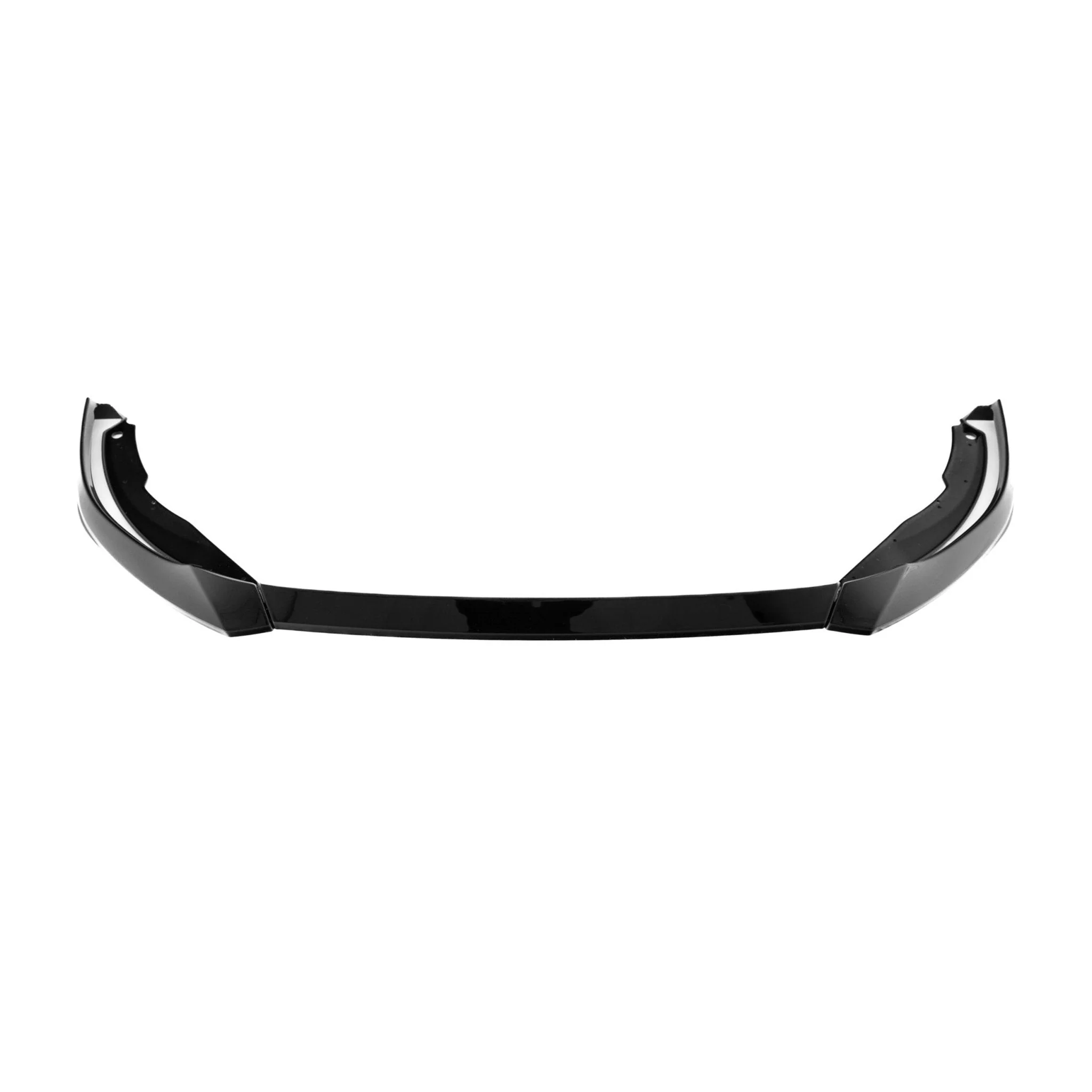 VW Golf GTI Clubsport Mk8 EVO-1 Gloss Black Front Splitter by ZAERO (2020-2024) - Image 7