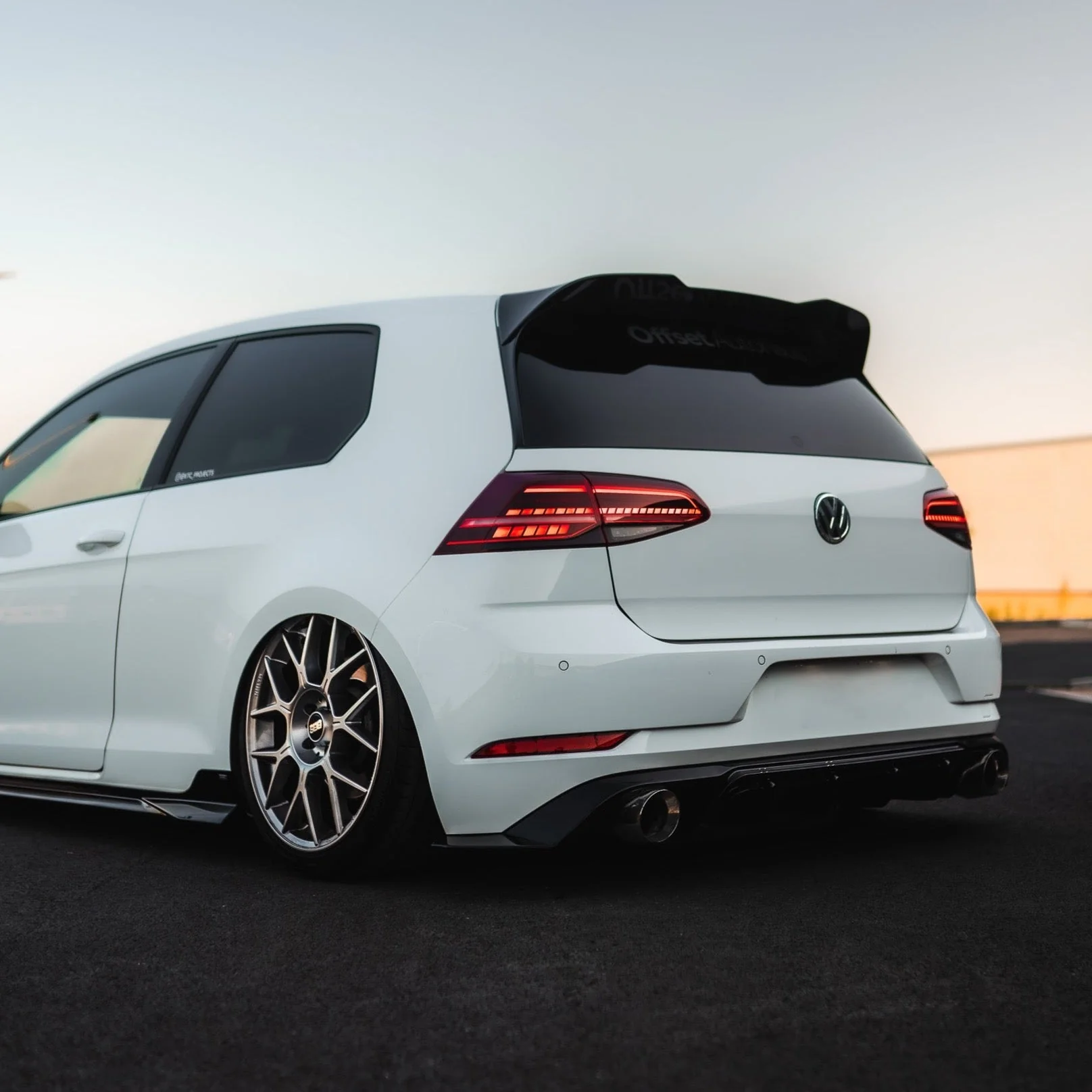 VW Golf GTI Mk7.5 Gloss Black Body Kit by ZAERO (2017-2020) - Image 6