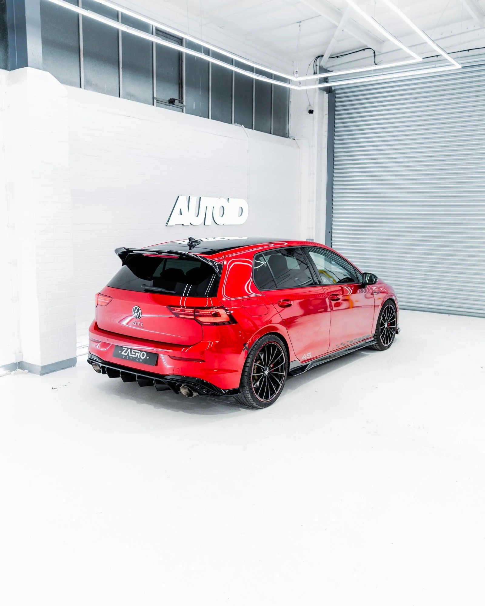 VW Golf GTI Mk8 Clubsport Gloss Black Body Kit by ZAERO (2020-2024) - Image 13