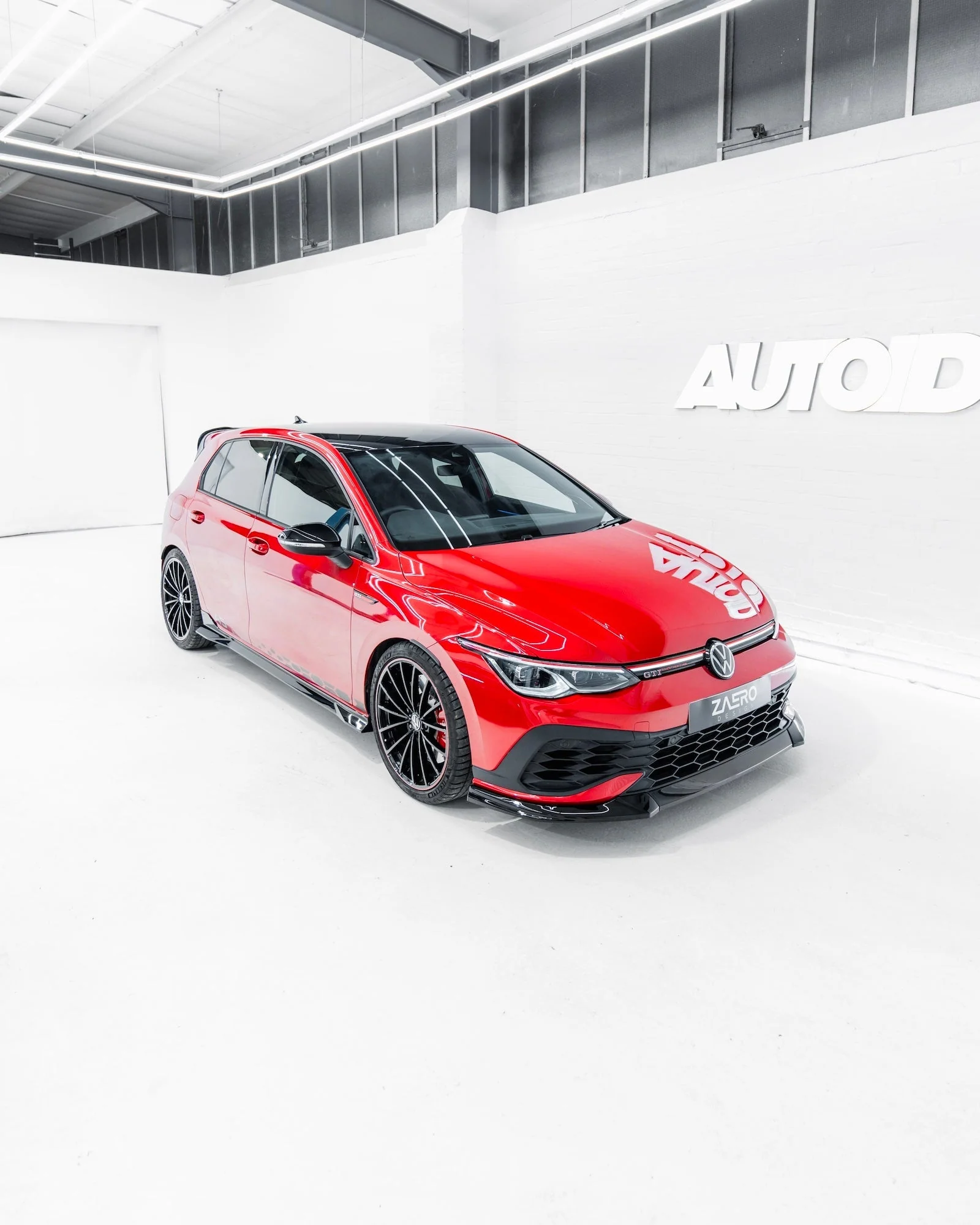 VW Golf GTI Mk8 Clubsport Gloss Black Body Kit by ZAERO (2020-2024) - Image 2
