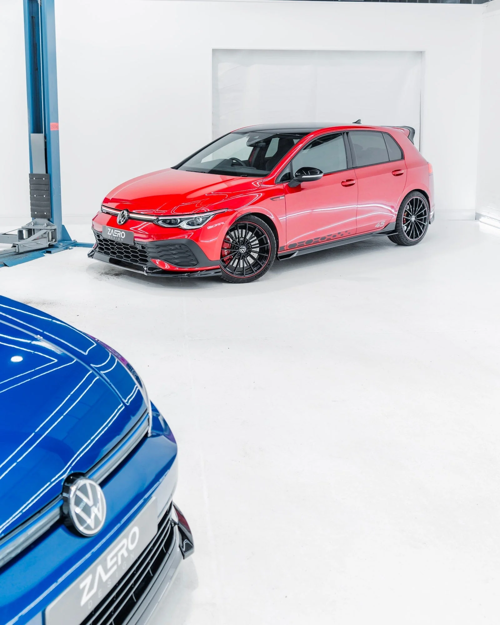 VW Golf GTI Mk8 Clubsport Gloss Black Body Kit by ZAERO (2020-2024) - Image 8