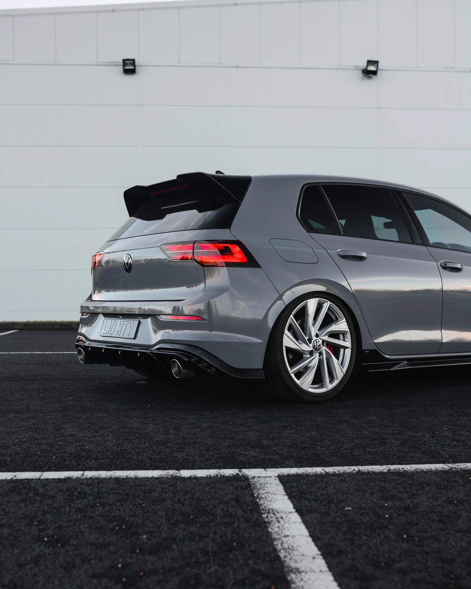 VW Golf GTI Mk8 Gloss Black Body Kit by ZAERO (2020-2024) - Image 11