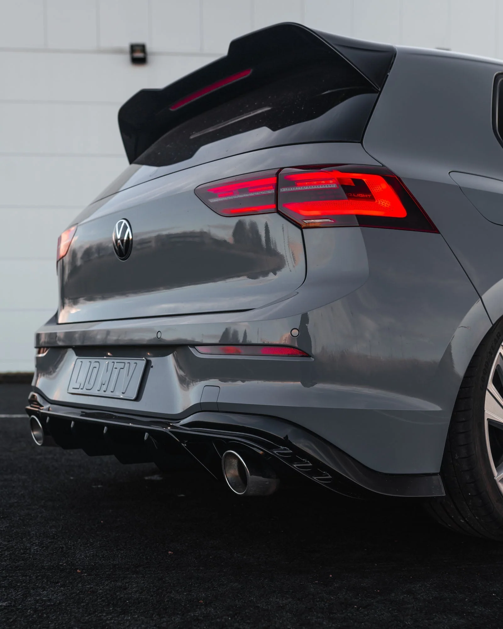 VW Golf GTI Mk8 Gloss Black Body Kit by ZAERO (2020-2024) - Image 12