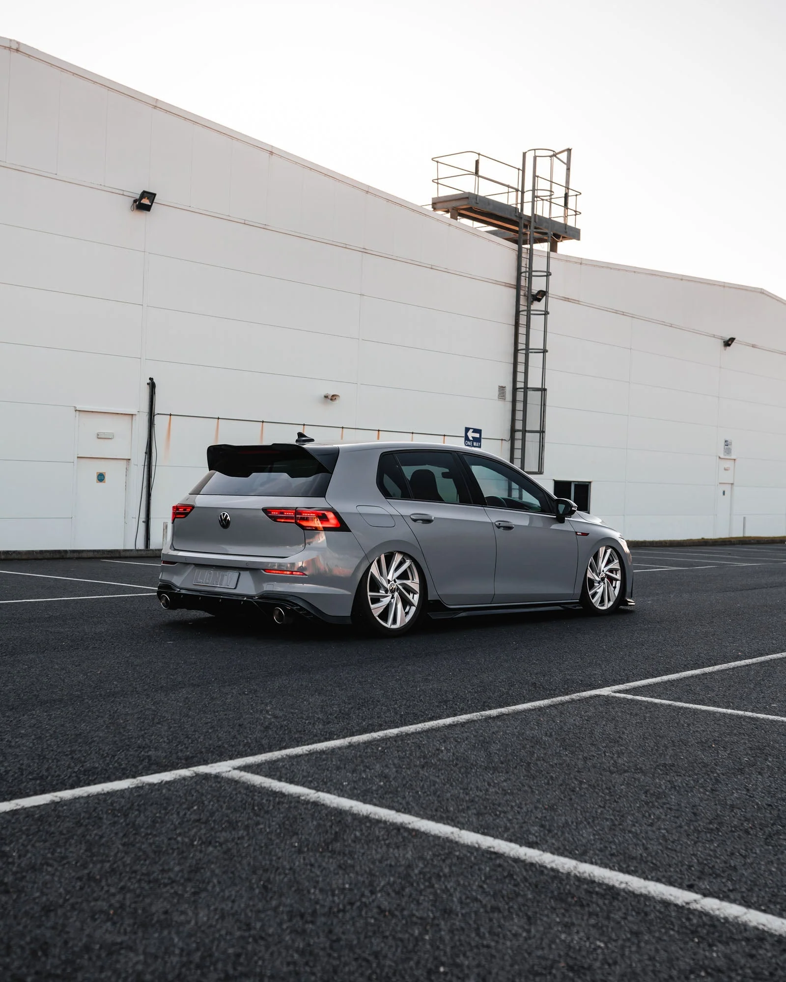 VW Golf GTI Mk8 Gloss Black Body Kit by ZAERO (2020-2024) - Image 3