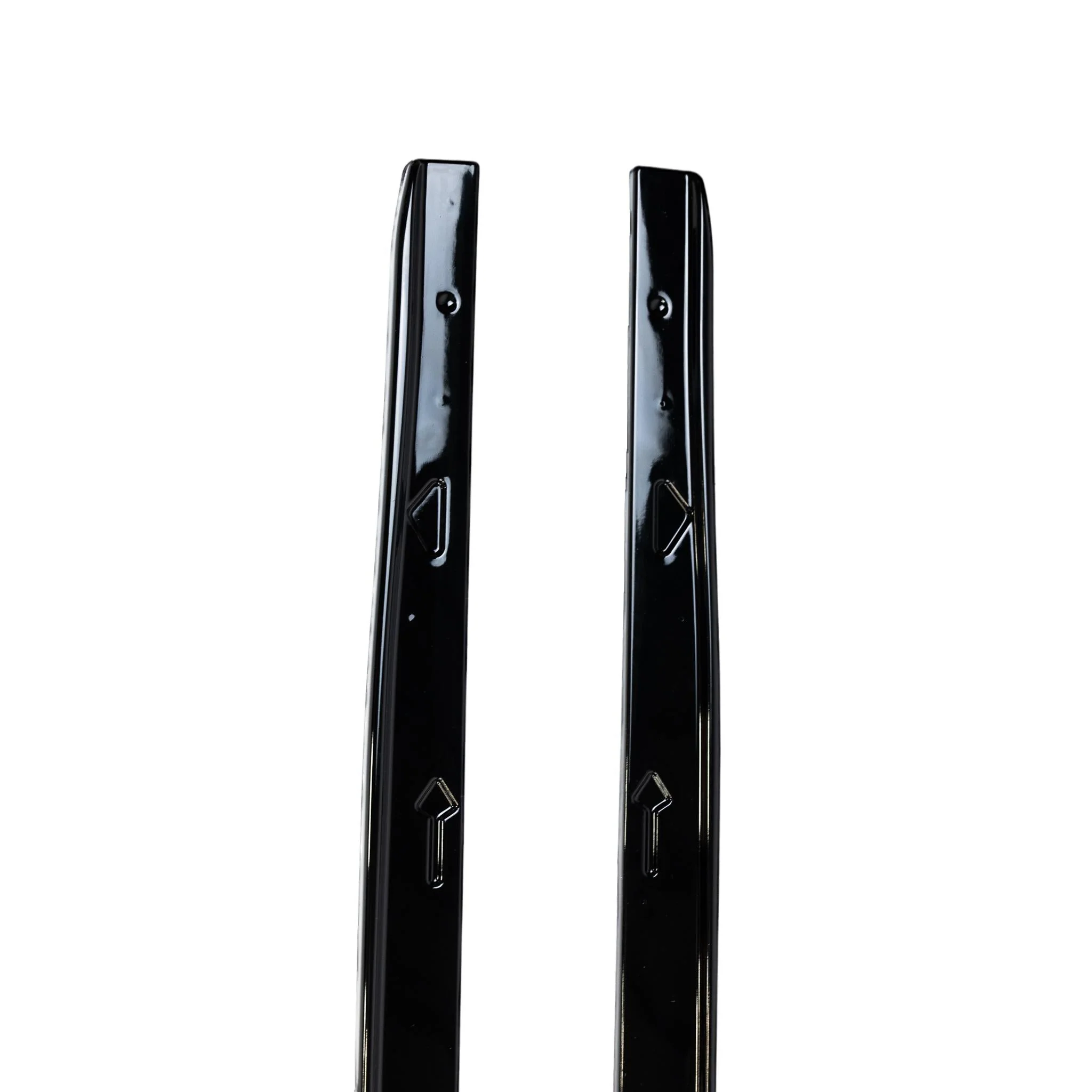 VW Golf GTI Mk8 & Mk8.5 Gloss Black Side Skirts by FORM (2019+) - Image 7