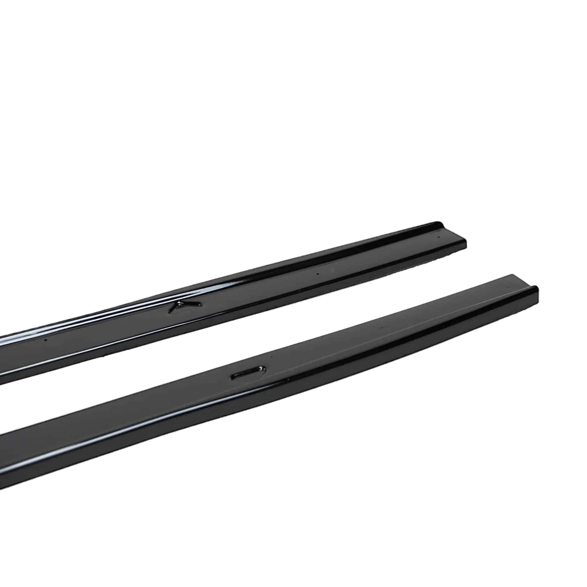VW Golf GTI Mk8 & Mk8.5 Gloss Black Side Skirts by FORM (2019+) - Image 9