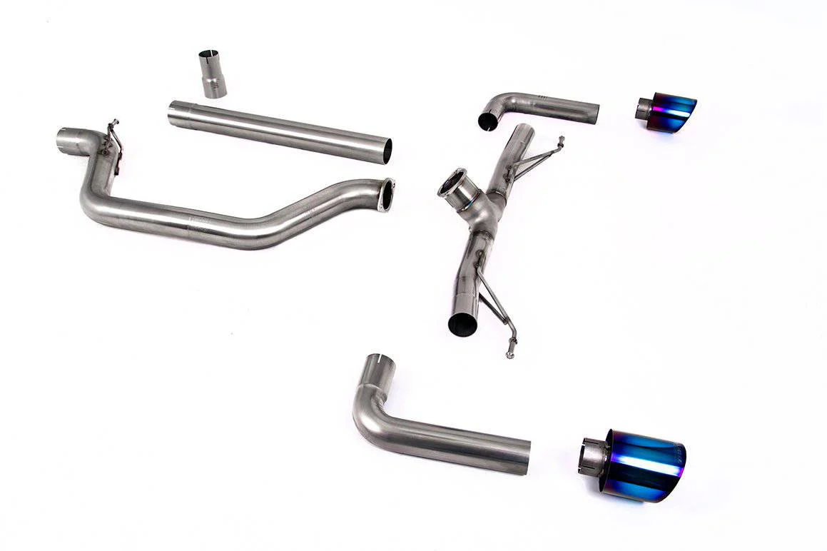 VW Golf GTI Mk8 & Mk8.5 Particulate Filter-Back Exhaust System by Milltek (2019+) - Image 5