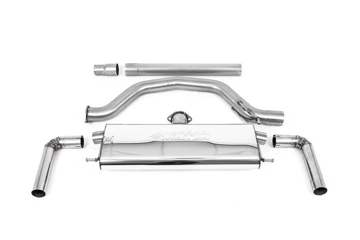 VW Golf GTI Mk8 & Mk8.5 Particulate Filter-Back Exhaust System by Milltek (2019+) - Image 6