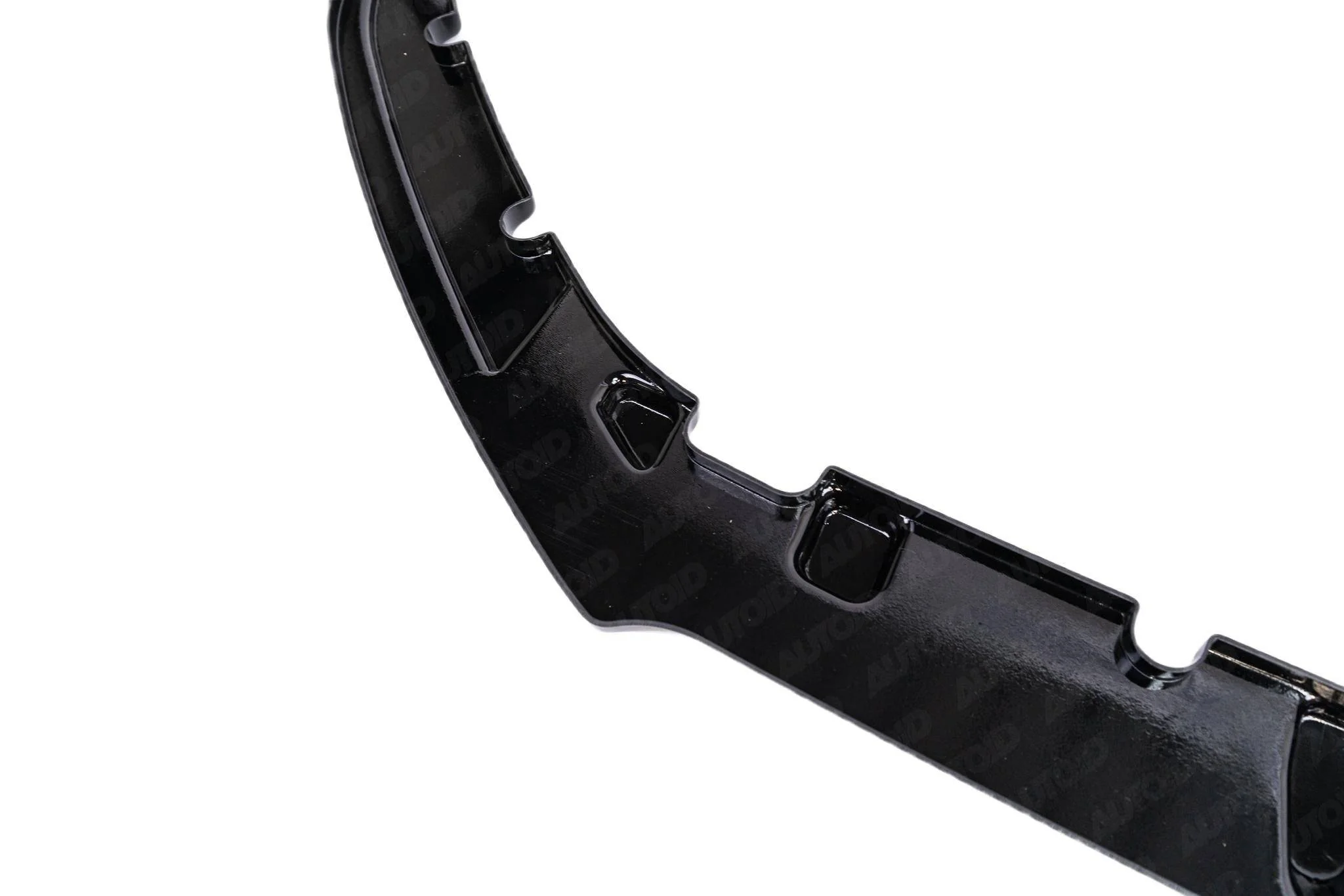 VW Golf GTI TCR EVO-1 Gloss Black Front Splitter by ZAERO (2017-2019, Mk7.5) - Image 10