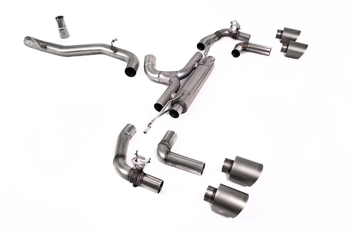 VW Golf Mk8 R Particulate Filter-Back Exhaust System by Milltek (2021+) - Image 4