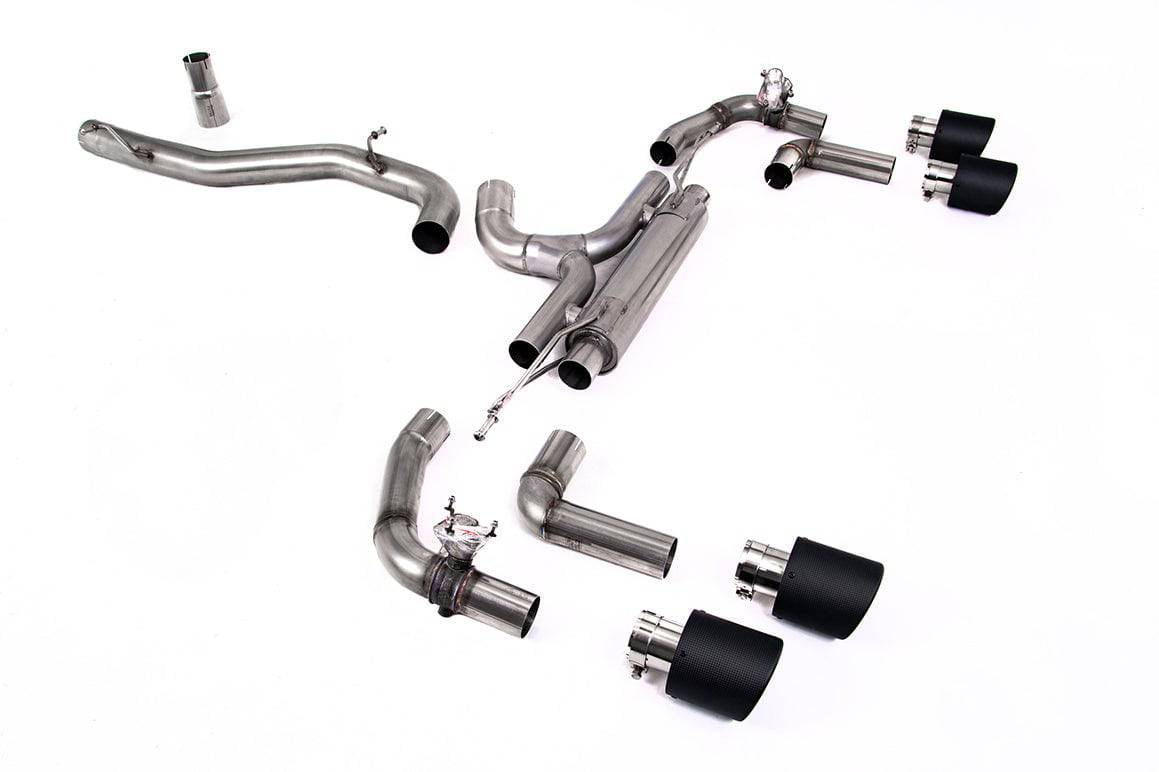 VW Golf Mk8 R Particulate Filter-Back Exhaust System by Milltek (2021+) - Image 5