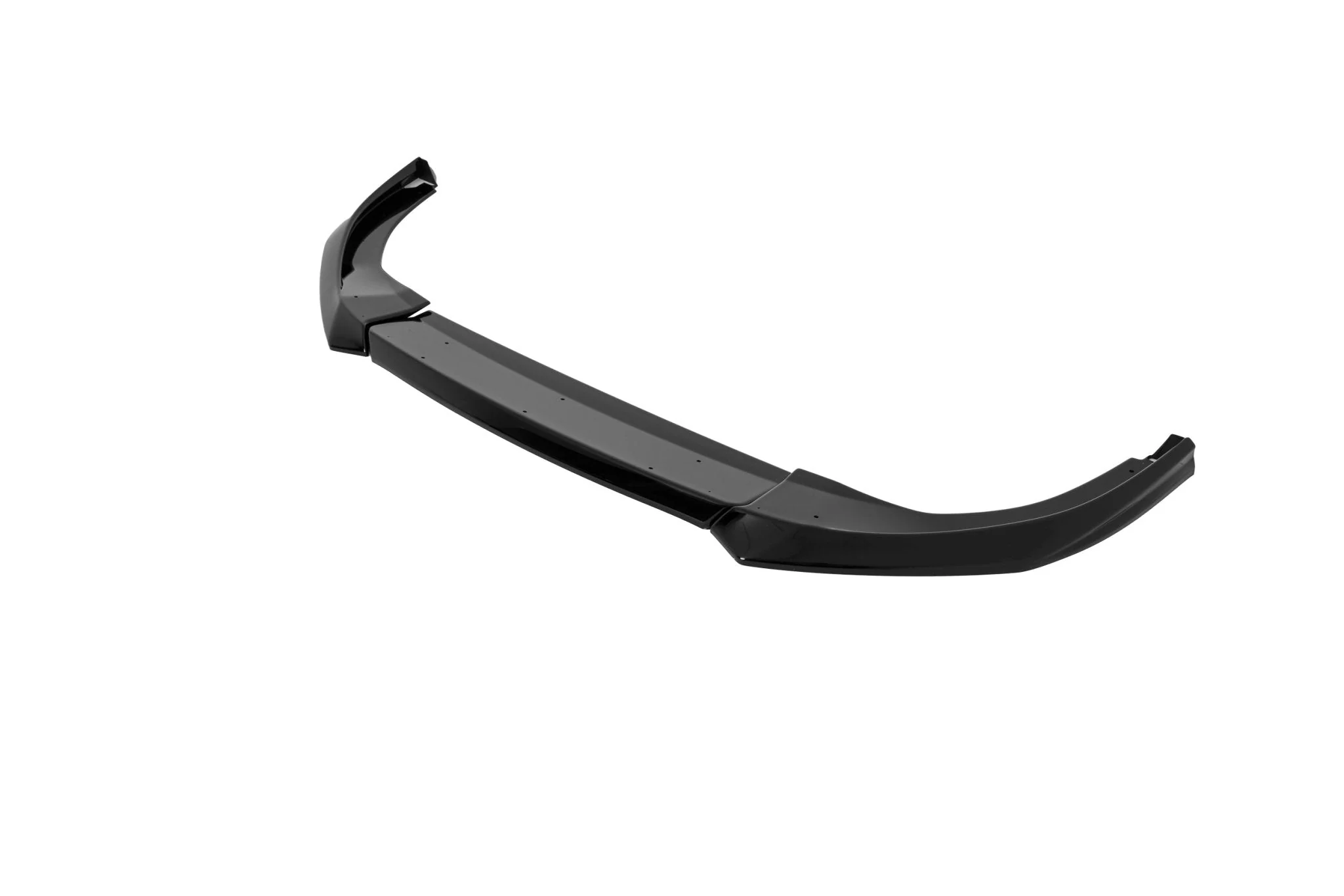 VW Golf GTI, R-Line, GTE & GTD Mk8.5 EVO-1 Gloss Black Front Splitter by ZAERO (2024+) - Image 5