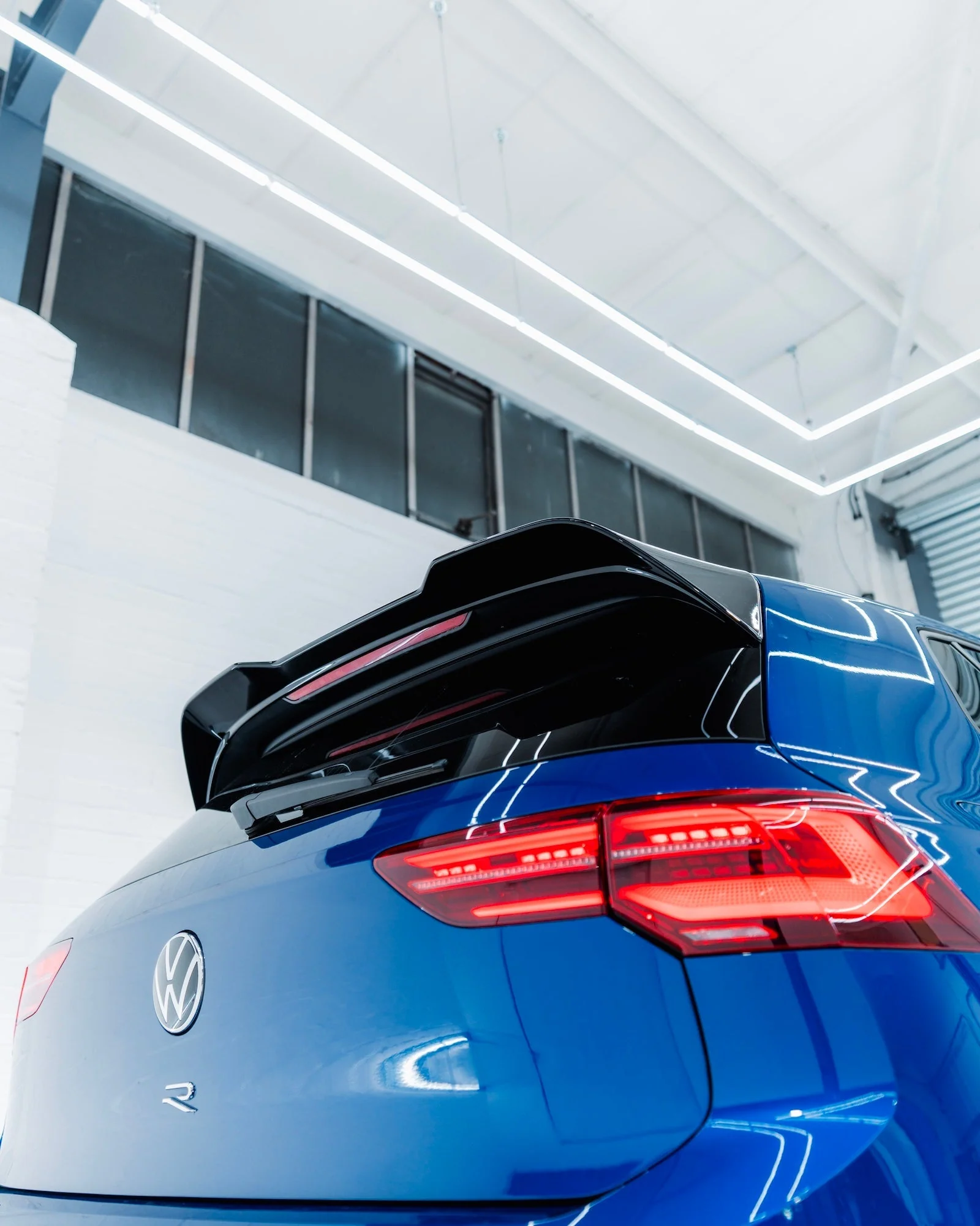 VW Golf R-Line / GTI / R / GTD / GTE Mk8 & Mk8.5 EVO-1 Gloss Black Rear Spoiler by ZAERO (2020+) - Image 3