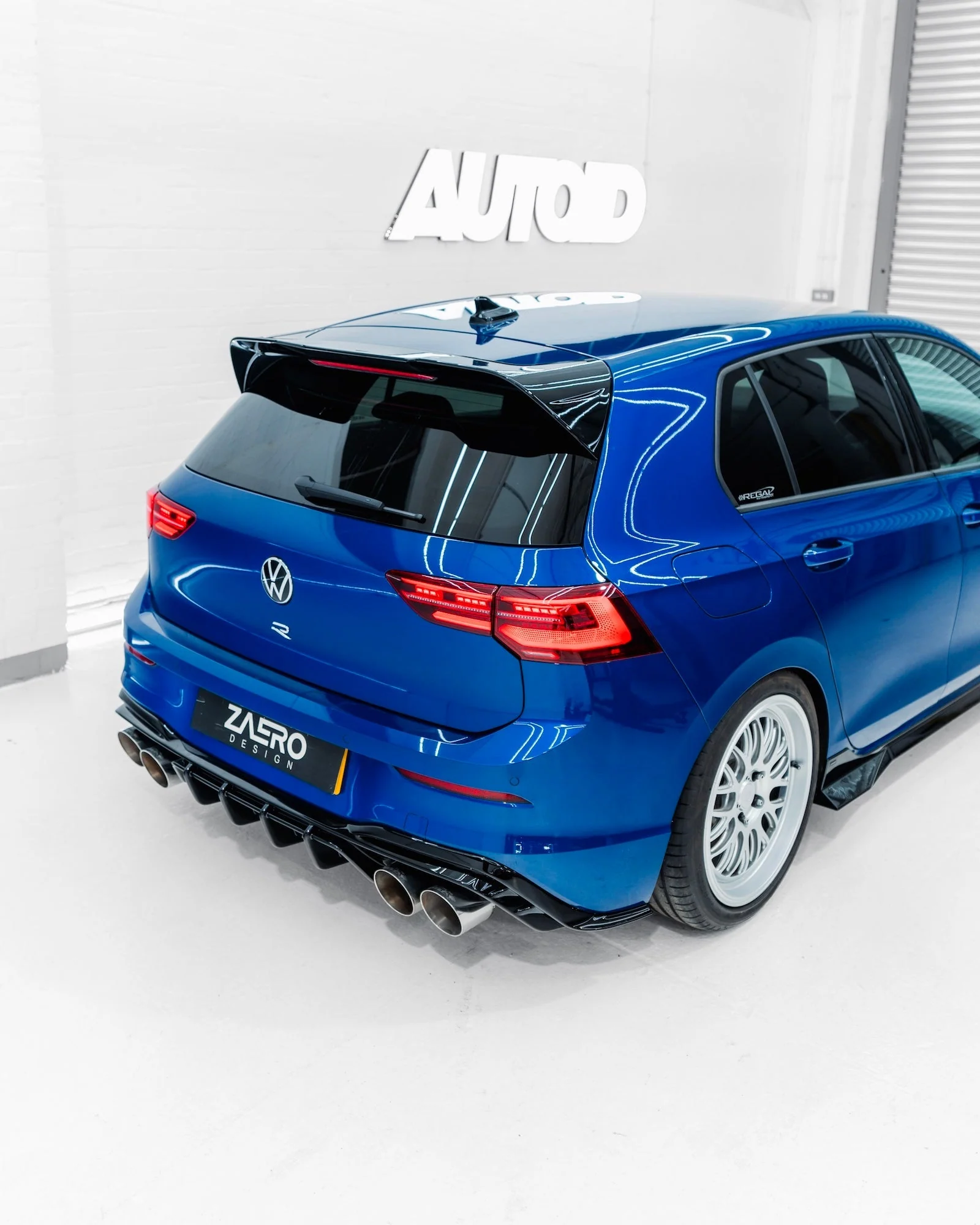 VW Golf R-Line / GTI / R / GTD / GTE Mk8 & Mk8.5 EVO-1 Gloss Black Rear Spoiler by ZAERO (2020+) - Image 4
