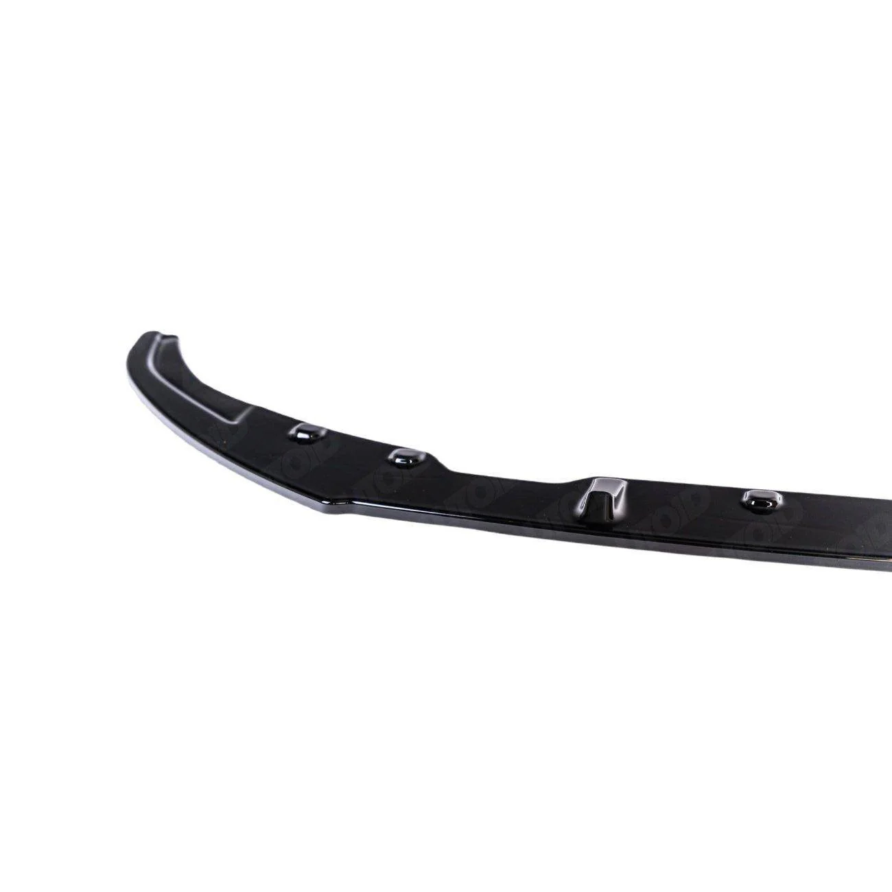 VW Golf R Mk7.5 EVO-1 Gloss Black Front Splitter by ZAERO (2017-2020) - Image 10