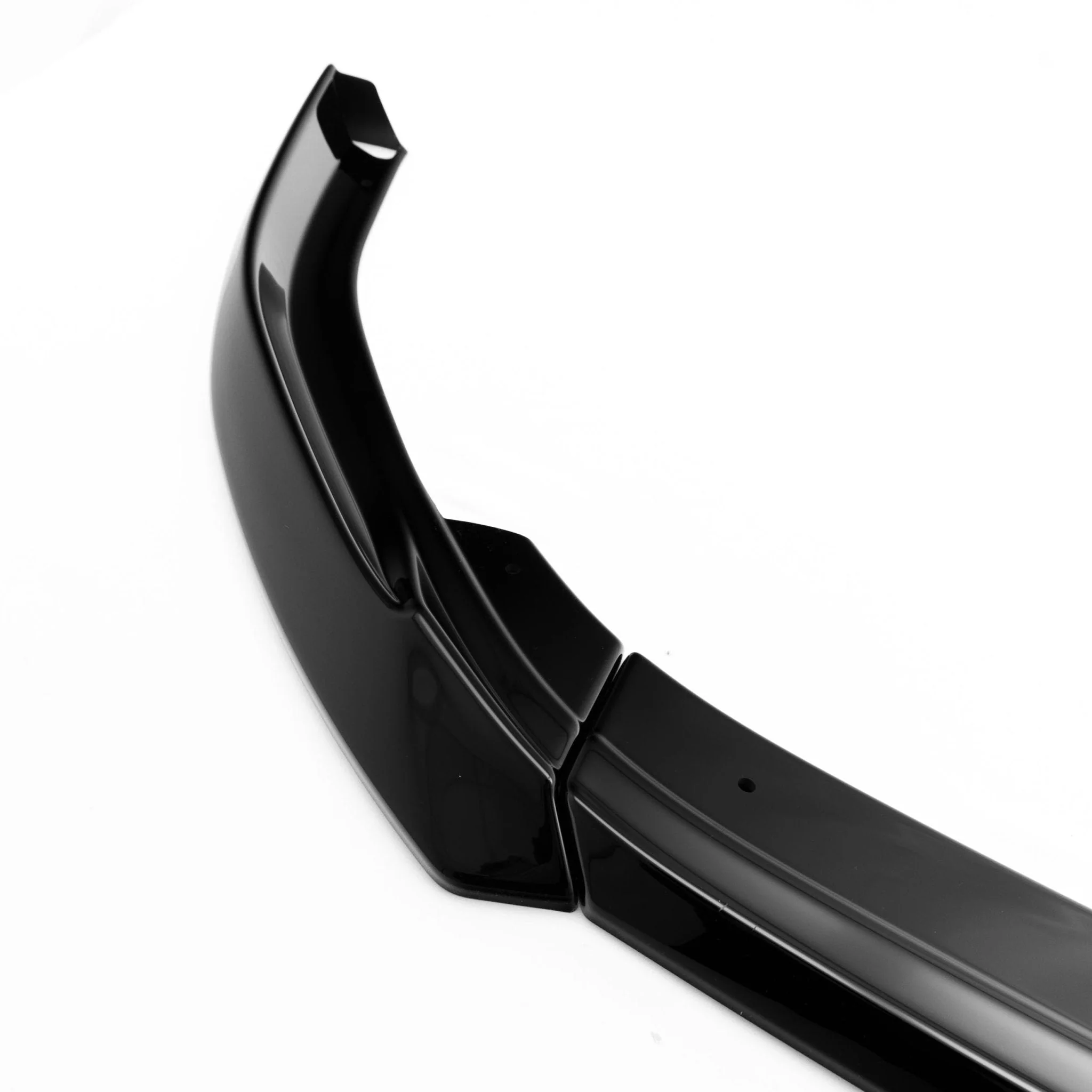 VW Golf R Mk8 EVO-1 Gloss Black Front Splitter by ZAERO (2020-2024) - Image 13
