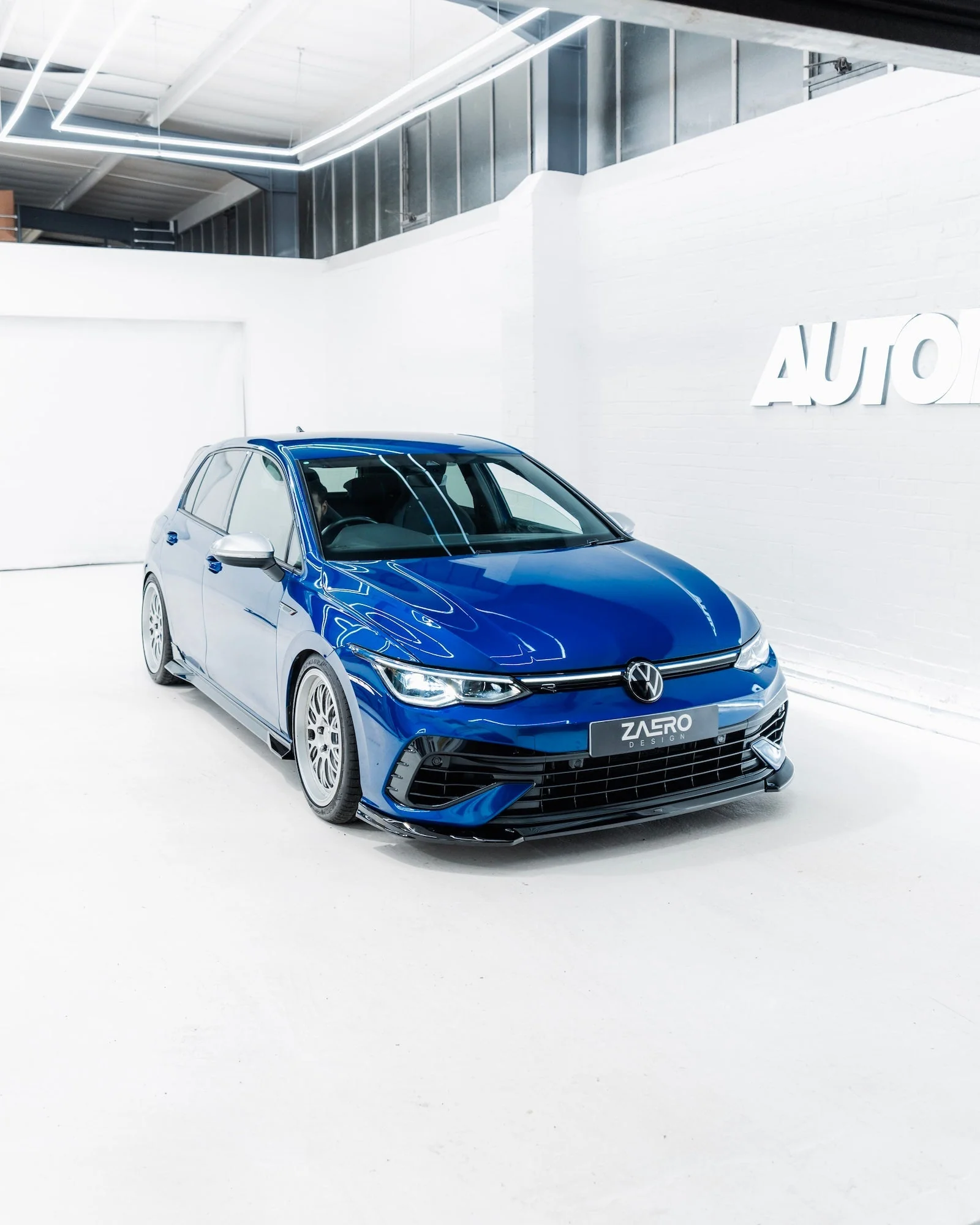 VW Golf R Mk8 Gloss Black Body Kit by ZAERO (2020-2024) - Image 2