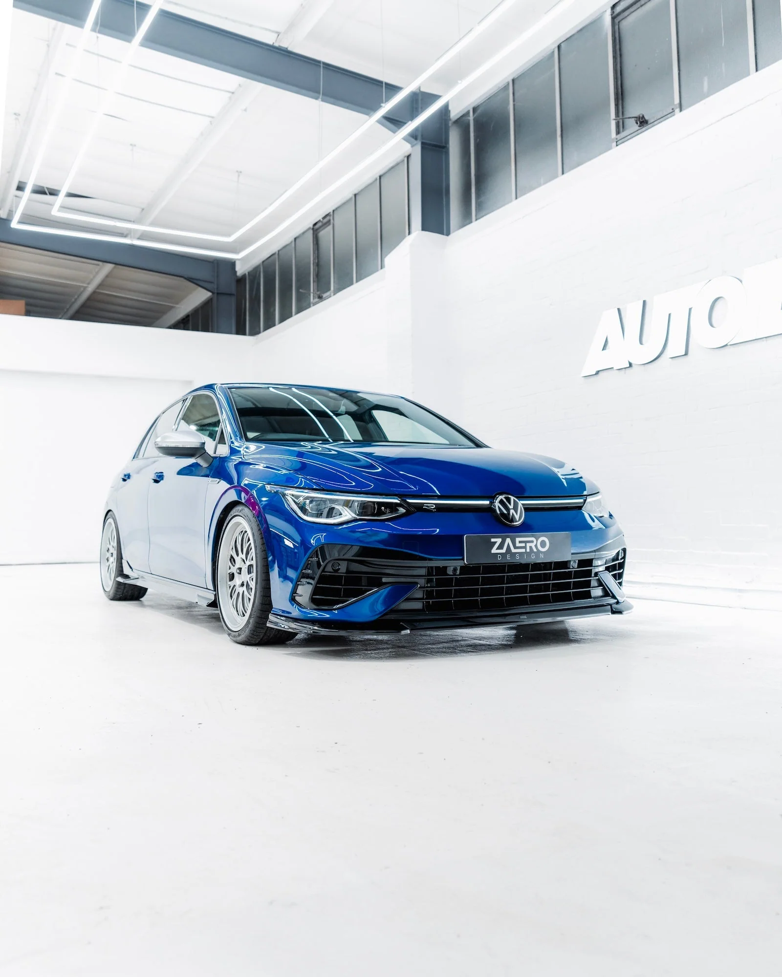 VW Golf R Mk8 Gloss Black Body Kit by ZAERO (2020-2024) - Image 3