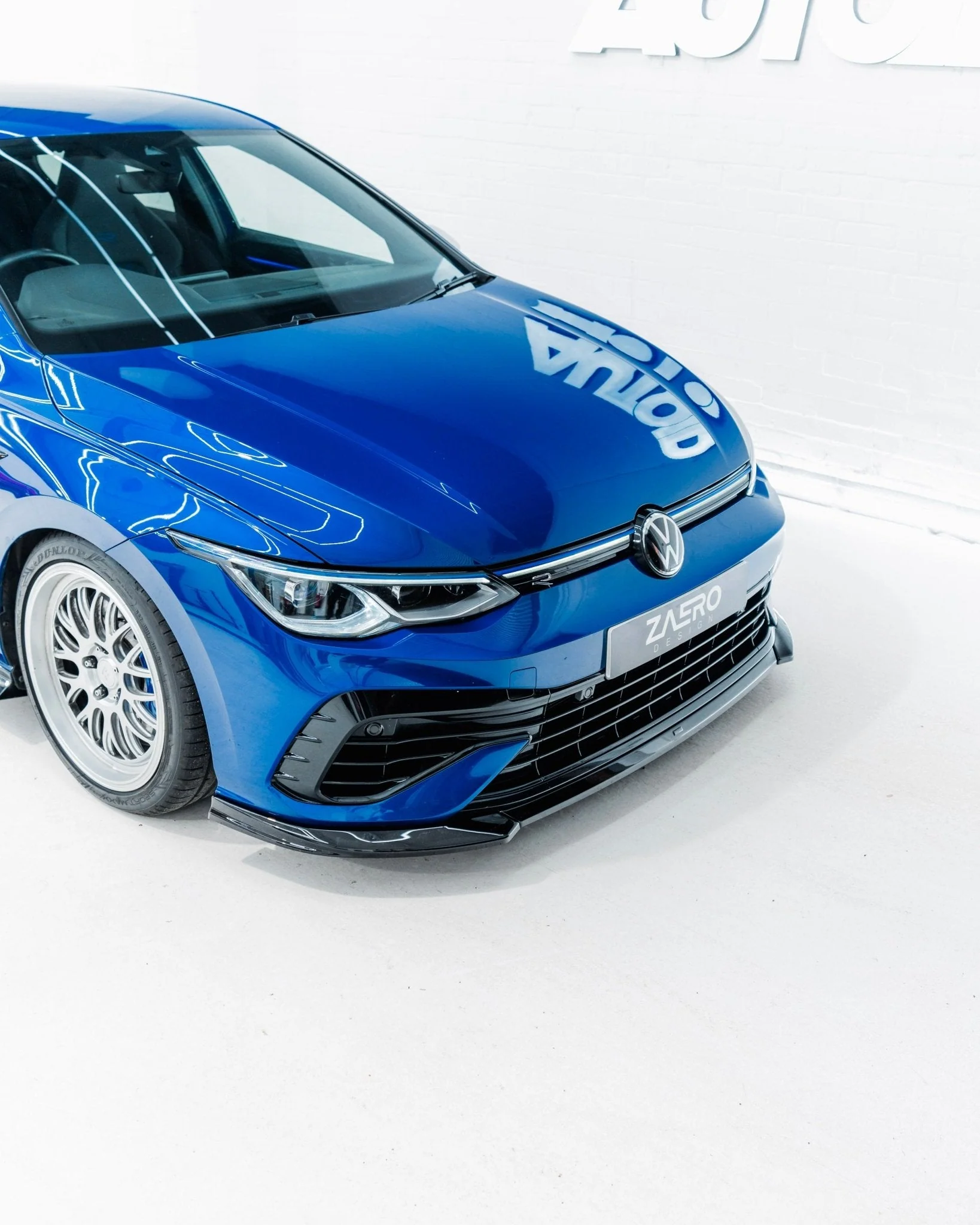 VW Golf R Mk8 Gloss Black Body Kit by ZAERO (2020-2024) - Image 5