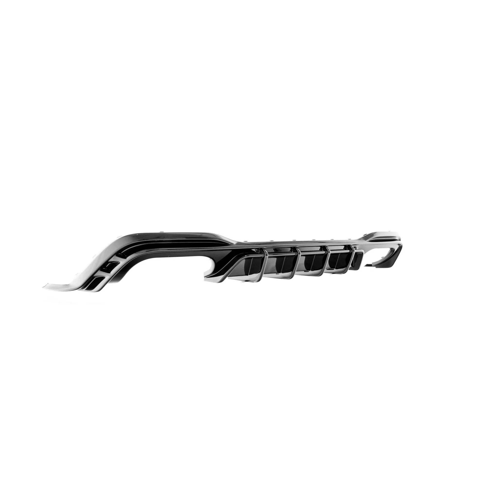 VW Golf R Mk8 & Mk8.5 EVO-1 Gloss Black Rear Diffuser by ZAERO (2020+) - Image 10