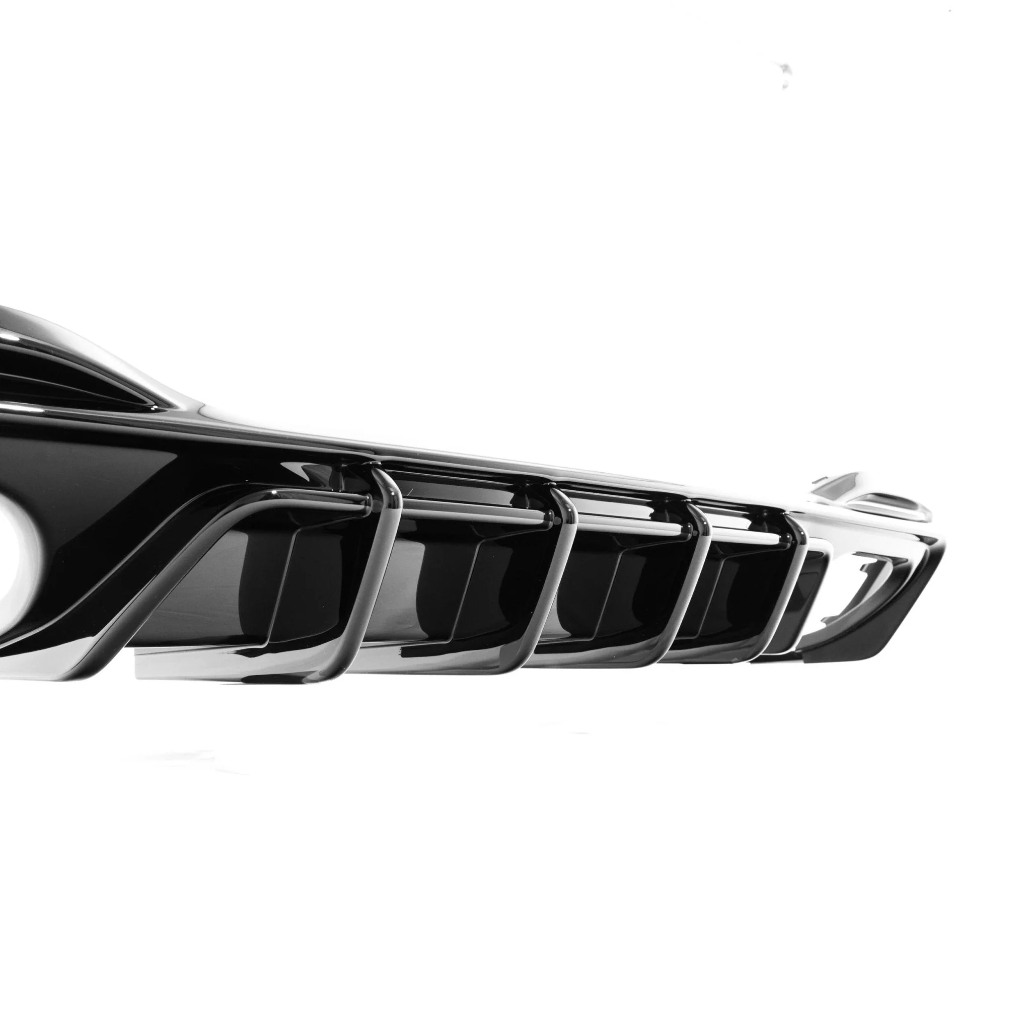 VW Golf R Mk8 & Mk8.5 EVO-1 Gloss Black Rear Diffuser by ZAERO (2020+) - Image 12