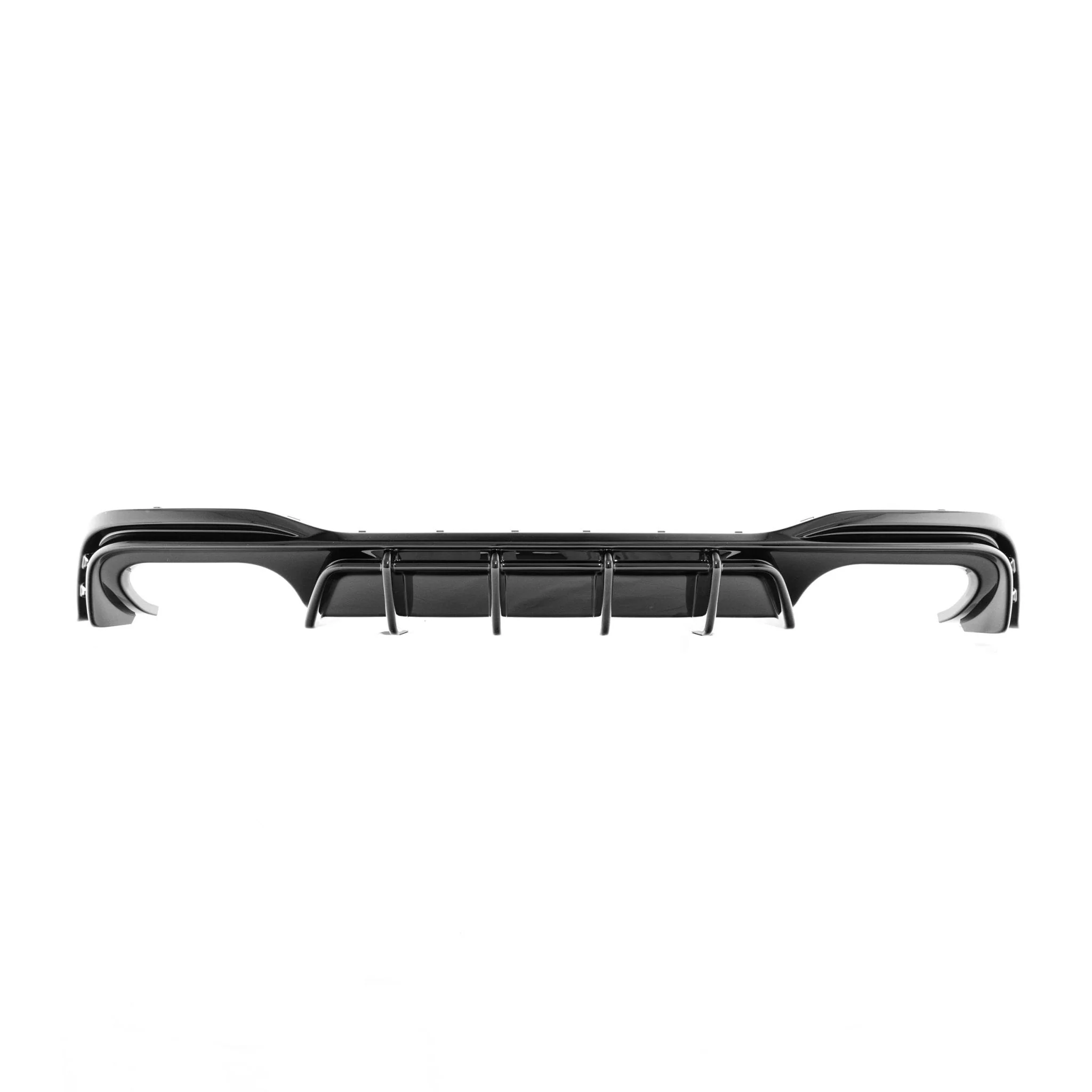 VW Golf R Mk8 & Mk8.5 EVO-1 Gloss Black Rear Diffuser by ZAERO (2020+) - Image 13