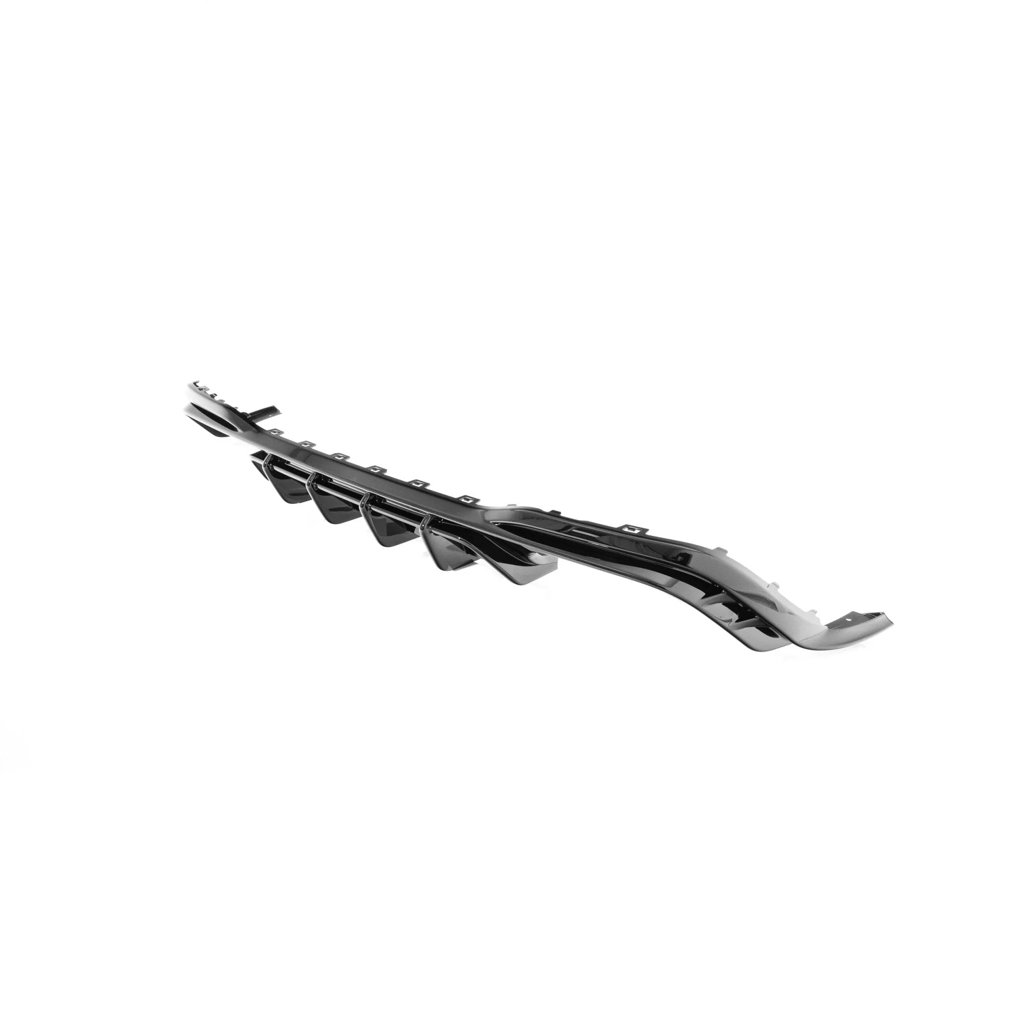 VW Golf R Mk8 & Mk8.5 EVO-1 Gloss Black Rear Diffuser by ZAERO (2020+) - Image 14