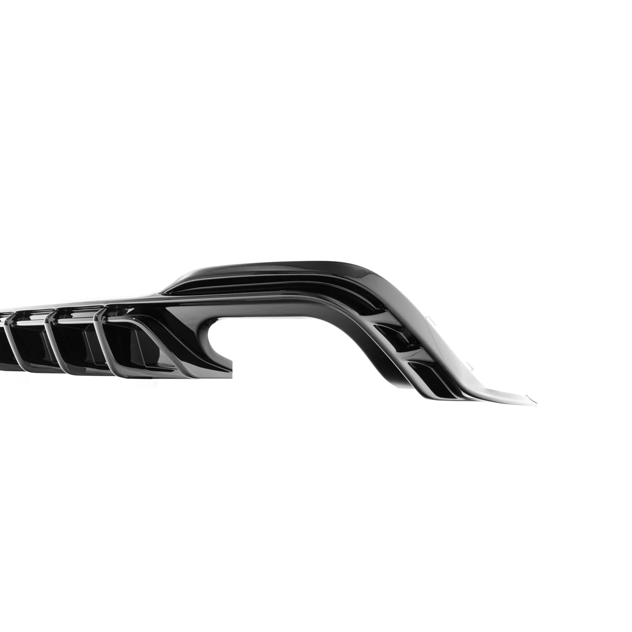VW Golf R Mk8 & Mk8.5 EVO-1 Gloss Black Rear Diffuser by ZAERO (2020+) - Image 15