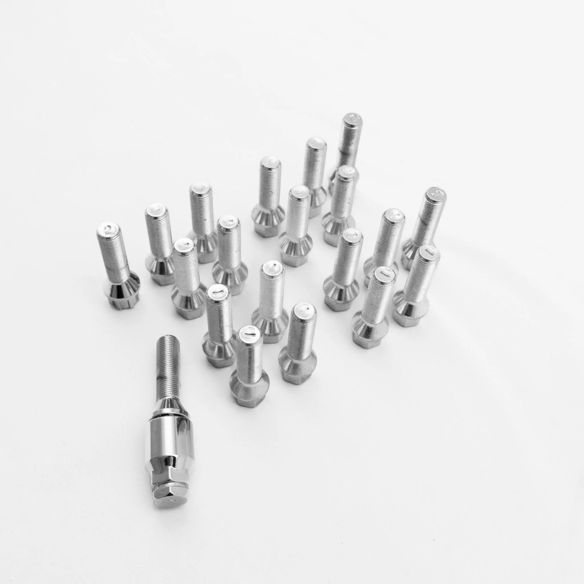 VW Scirocco, Golf, GTI & R Mk7/7.5 & Mk8 Silver Wheel Spacers Kit 5x112 by Bimecc (2013+) - Image 4