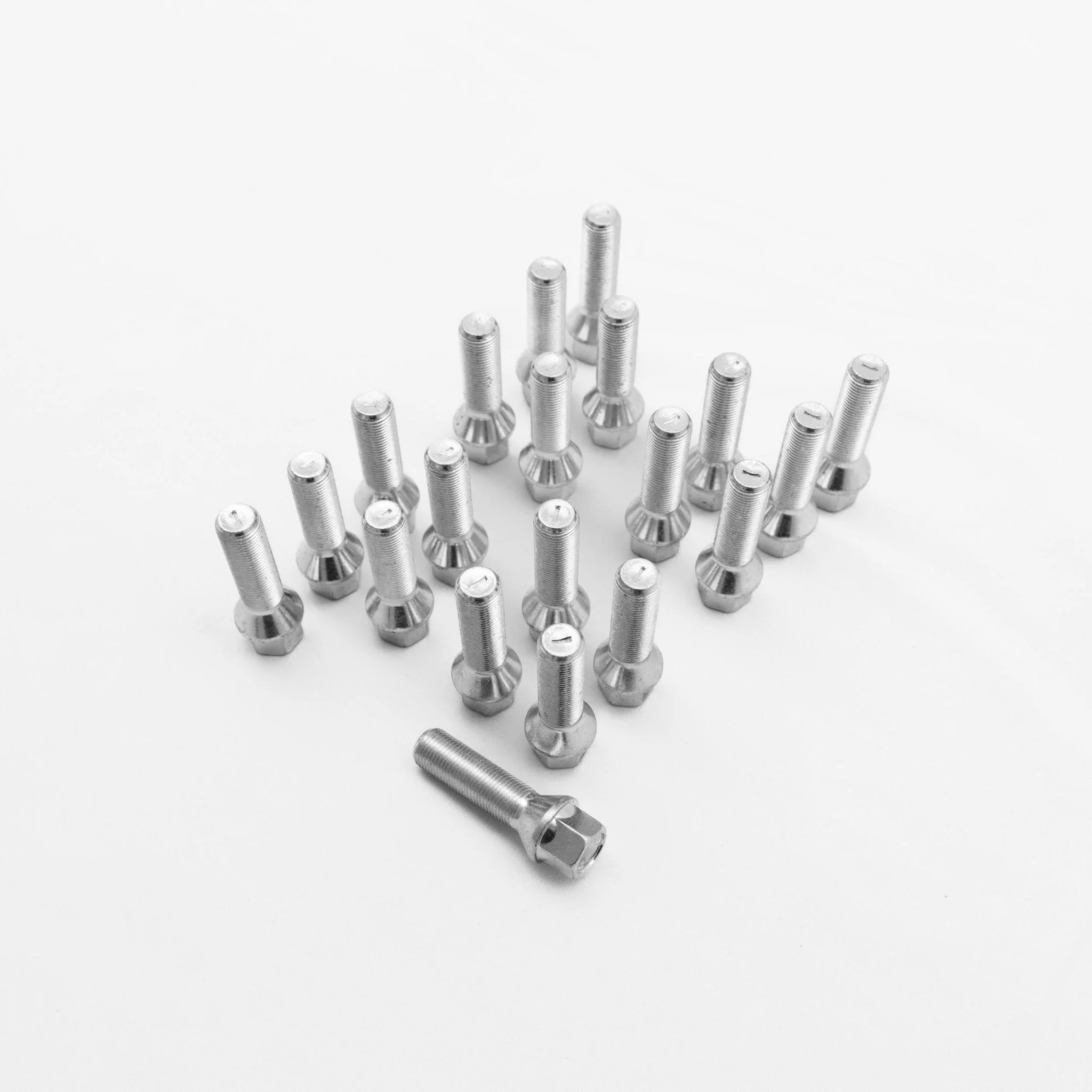 VW Scirocco, Golf, GTI & R Mk7/7.5 & Mk8 Silver Wheel Spacers Kit 5x112 by Bimecc (2013+) - Image 5