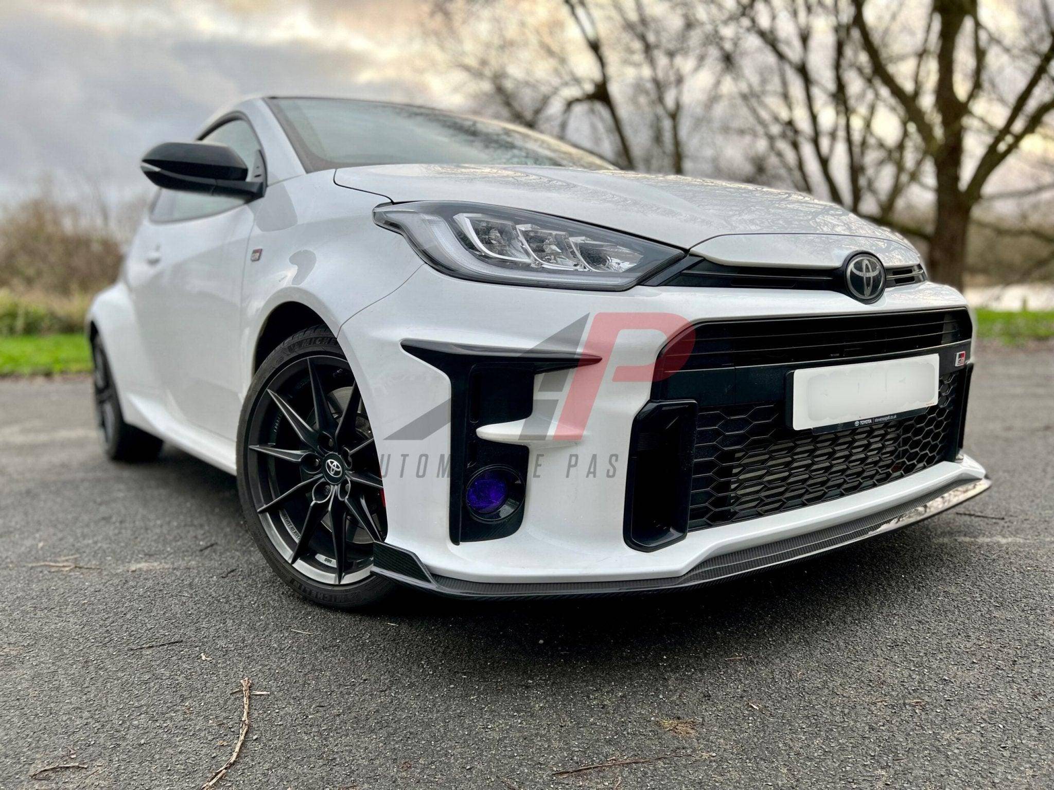Yaris GR (Gen 1) Dry Carbon Fibre Front Splitter by AP (2020-2023) - Image 3
