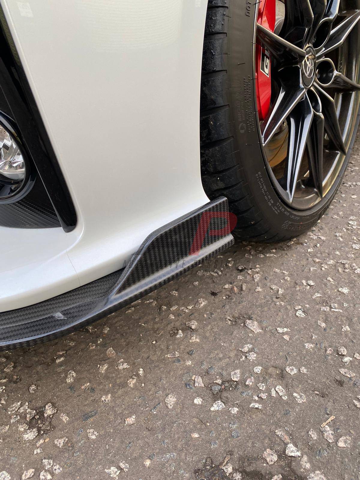 Yaris GR (Gen 1) Dry Carbon Fibre Front Splitter by AP (2020-2023) - Image 6