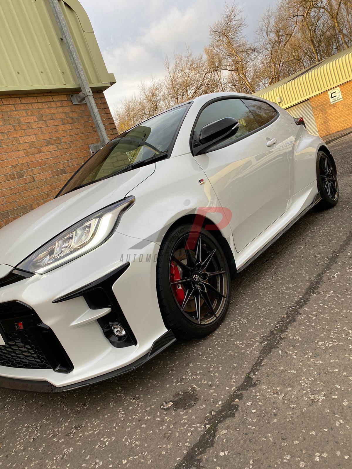 Yaris GR (Gen 1 & 2) Dry Carbon Fibre Side Skirts by AP (2020+) - Image 4