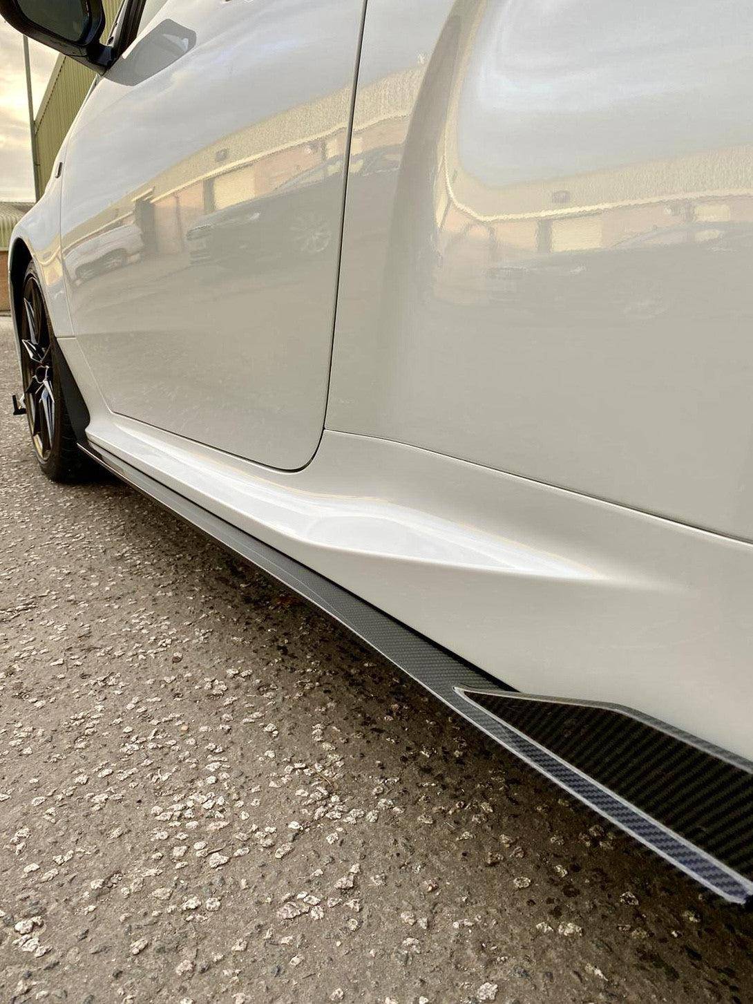 Yaris GR (Gen 1 & 2) Dry Carbon Fibre Side Skirts by AP (2020+) - Image 5