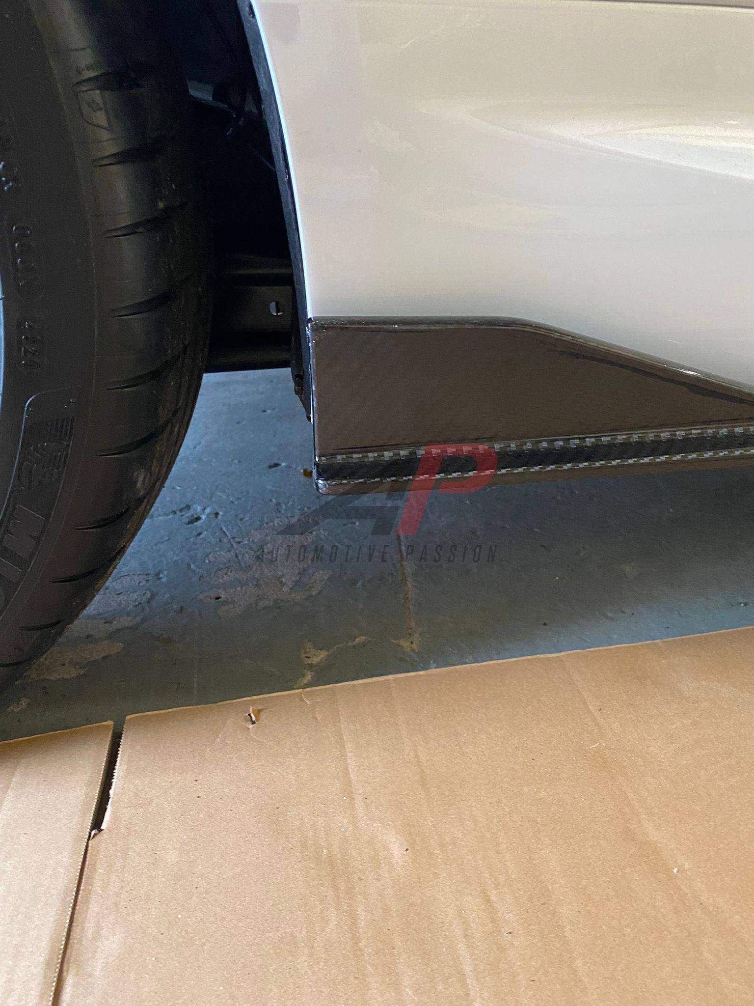 Yaris GR (Gen 1 & 2) Dry Carbon Fibre Side Skirts by AP (2020+) - Image 7