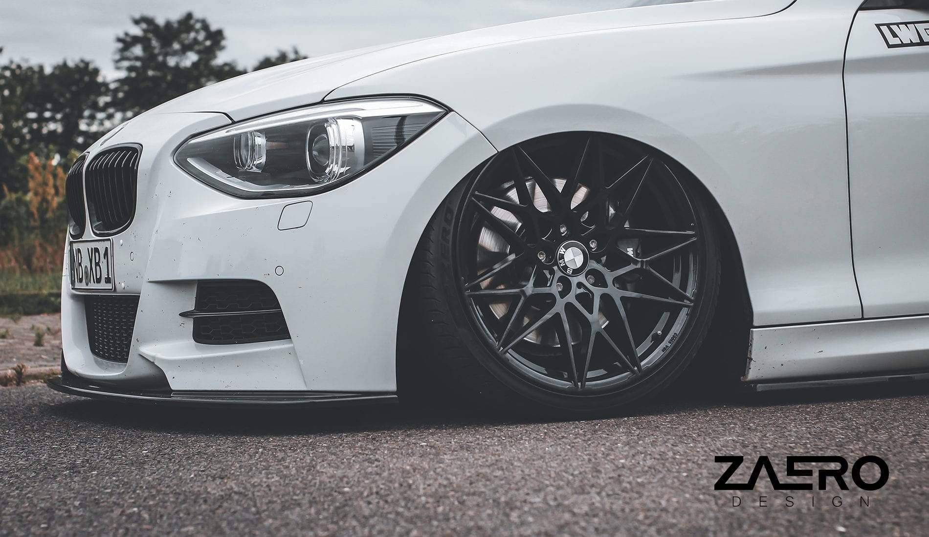 BMW 1 Series & M135i F20 F21 Pre-LCI Gloss Black Body Kit by ZAERO (2011-2015) - Image 17