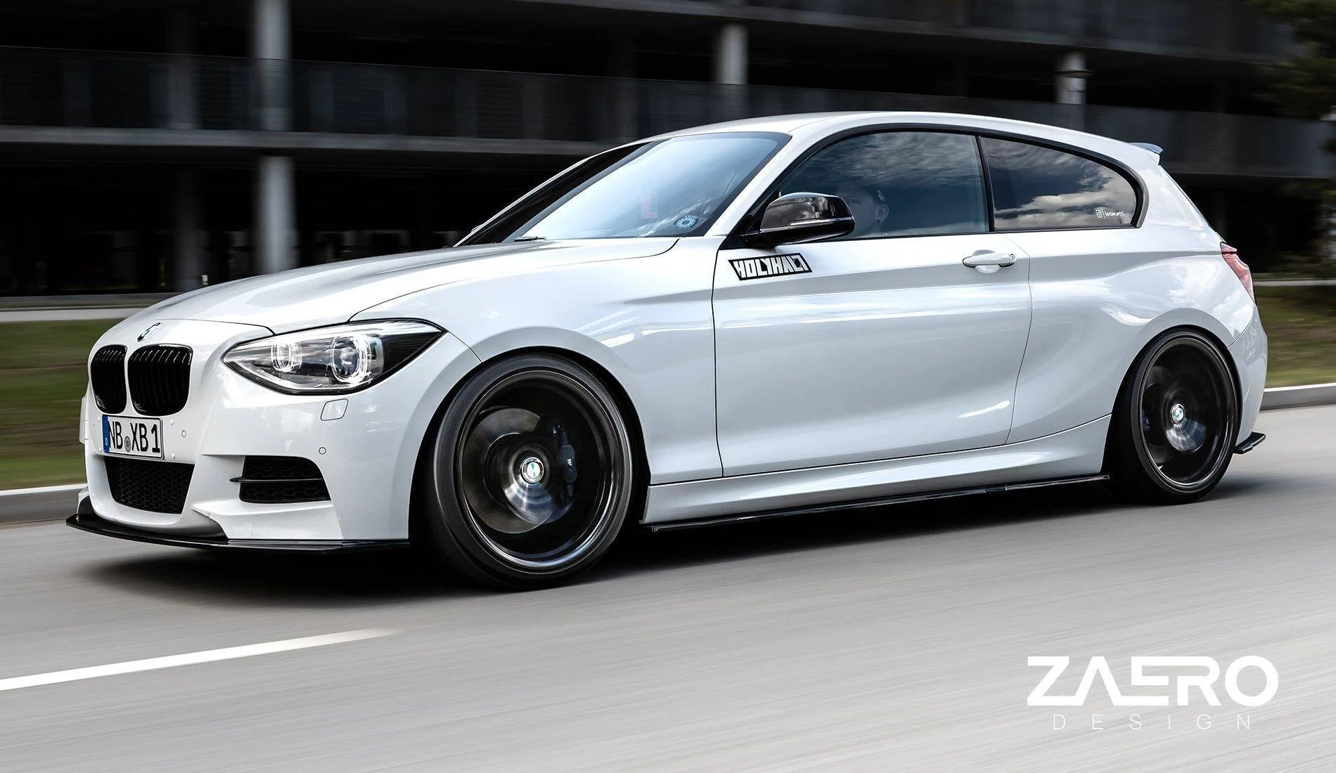 BMW 1 Series & M135i F20 F21 Pre-LCI Gloss Black Body Kit by ZAERO (2011-2015) - Image 19