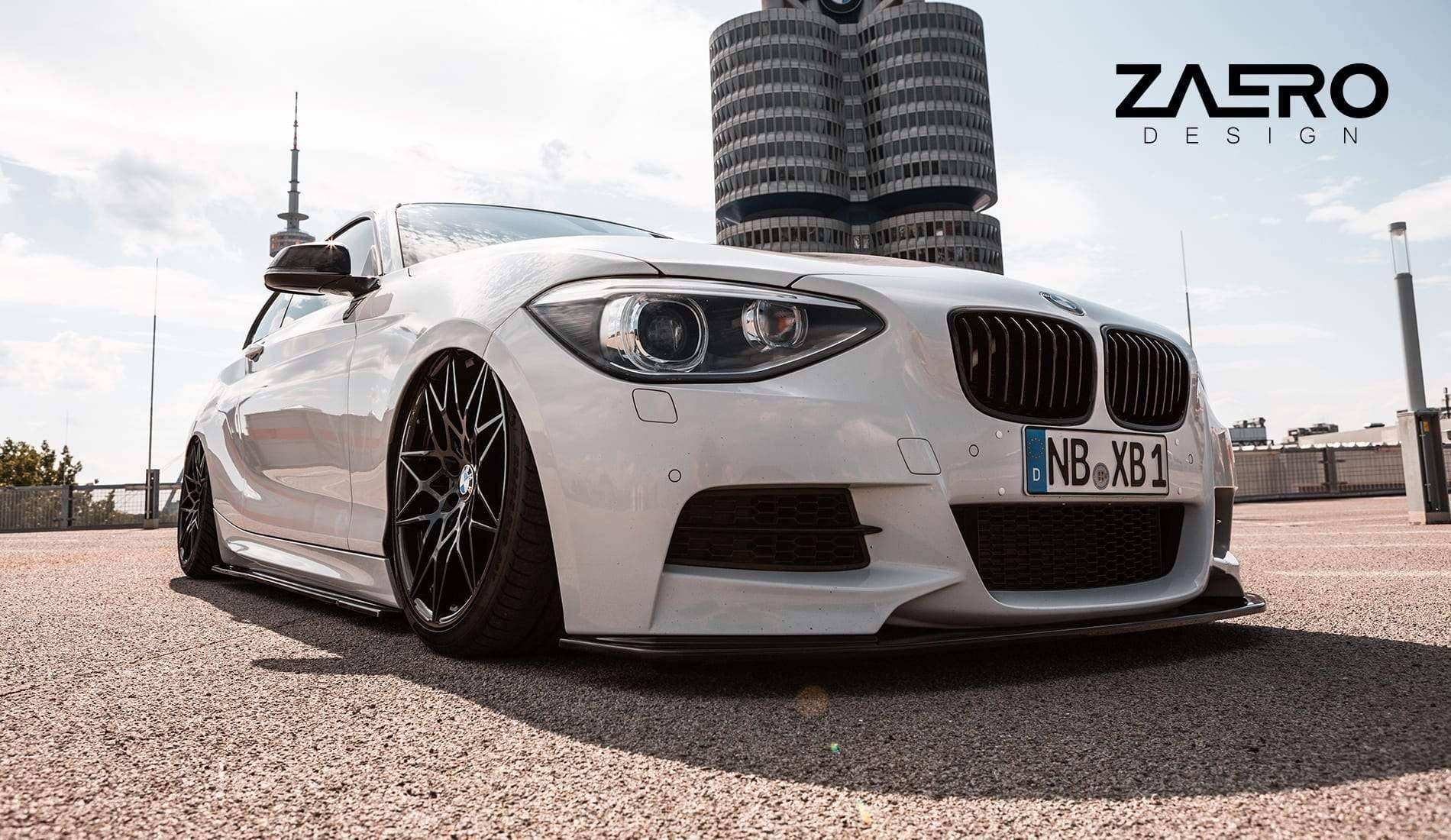 BMW 1 Series & M135i F20 F21 Pre-LCI Gloss Black Body Kit by ZAERO (2011-2015) - Image 20